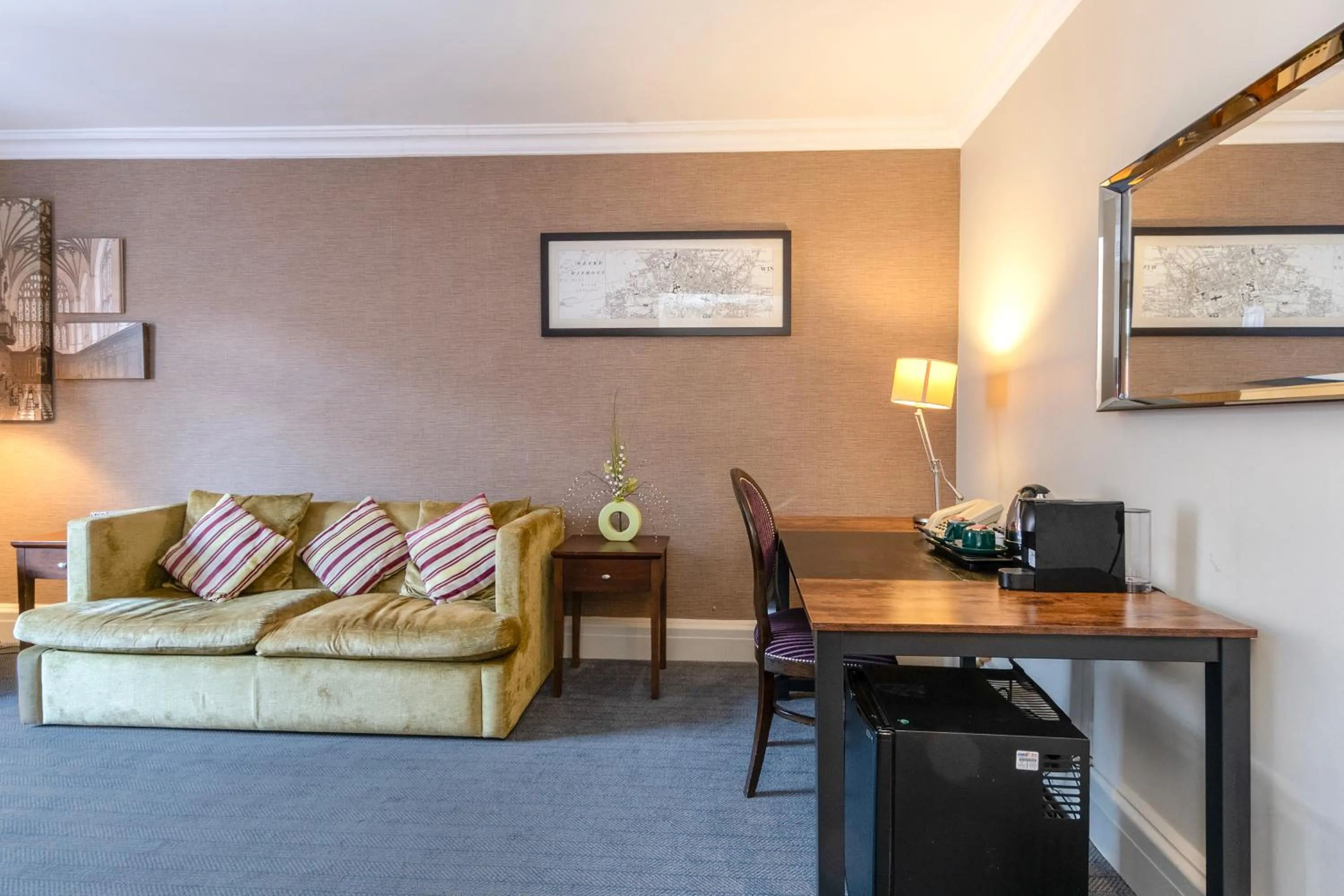 Seating area in Winchester Wessex Hotel by Sunday