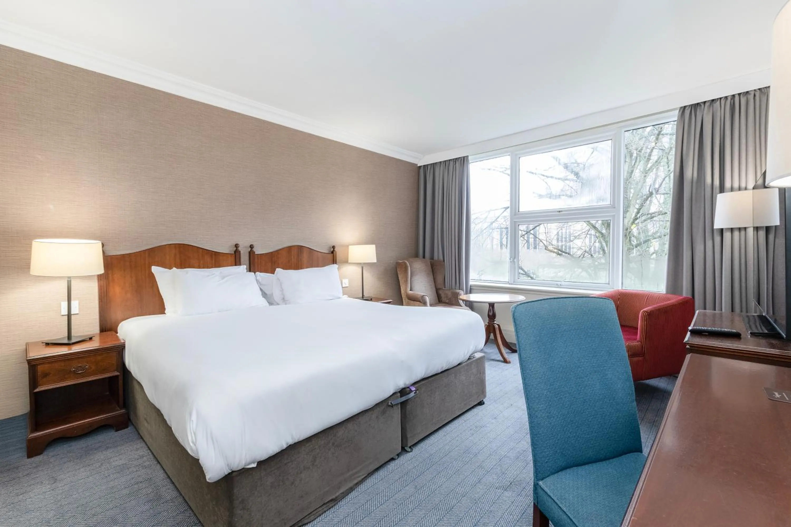 Bedroom, Bed in Winchester Wessex Hotel by Sunday