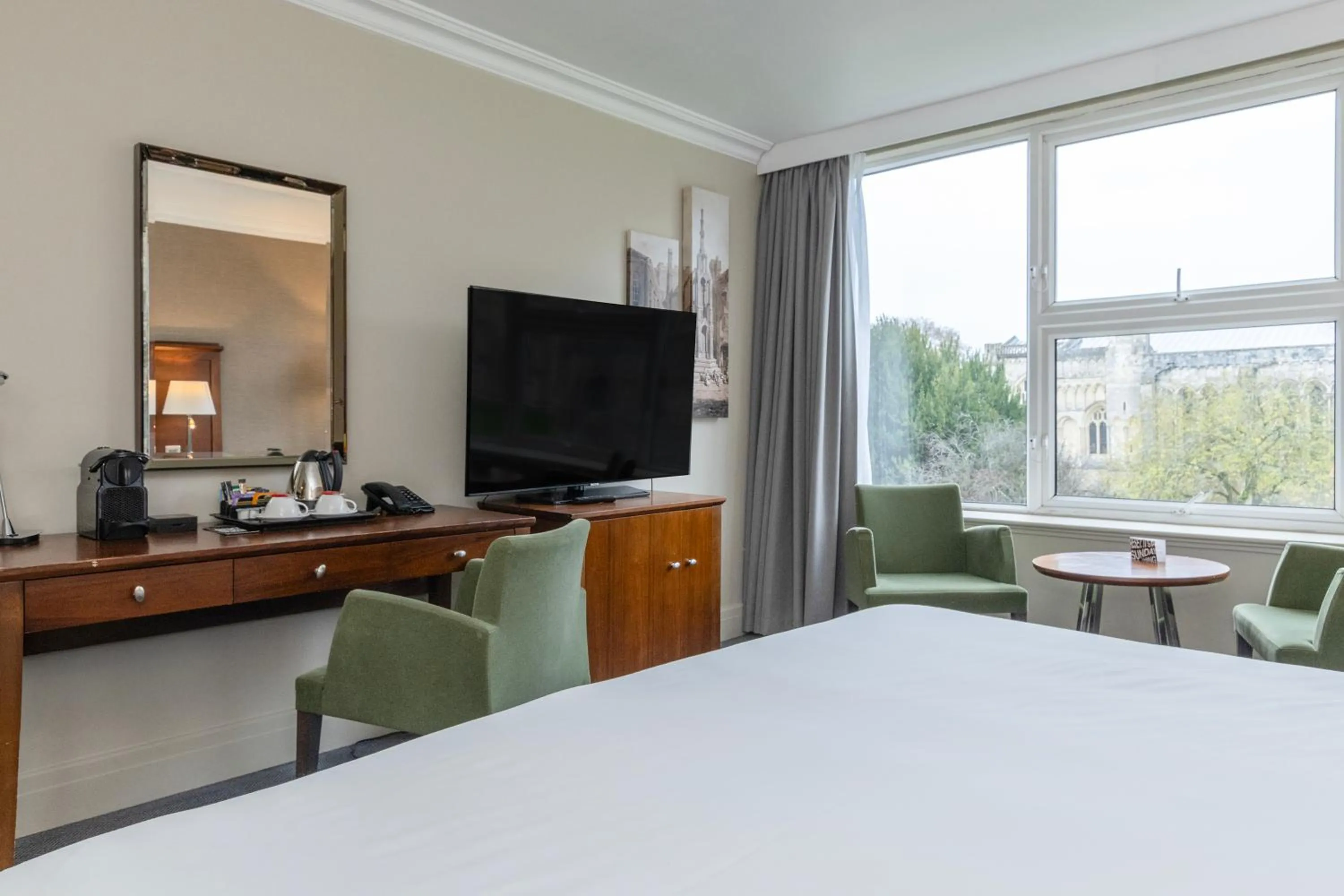 Bedroom, Bed in Winchester Wessex Hotel by Sunday