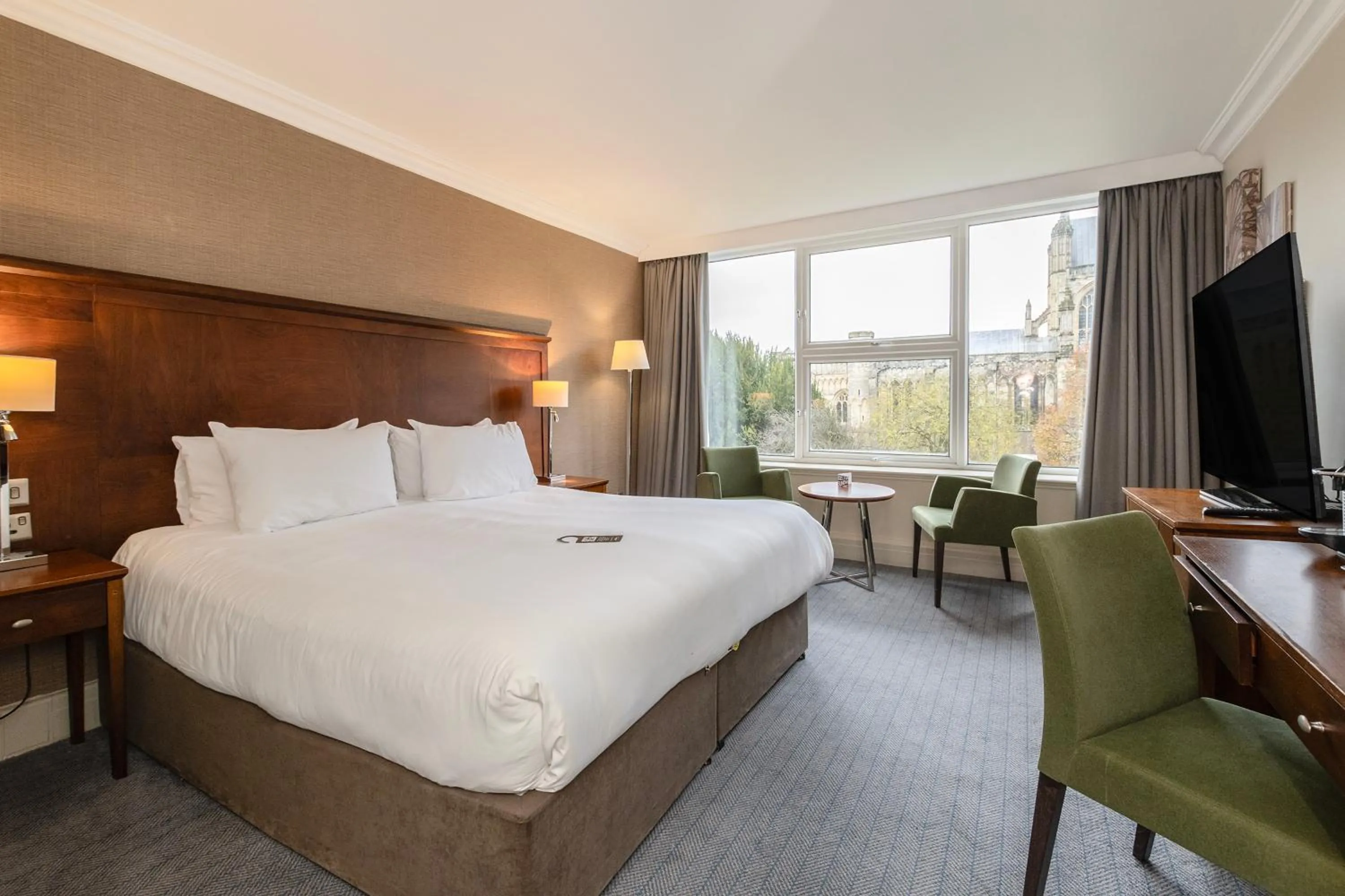 Bedroom, Bed in Winchester Wessex Hotel by Sunday