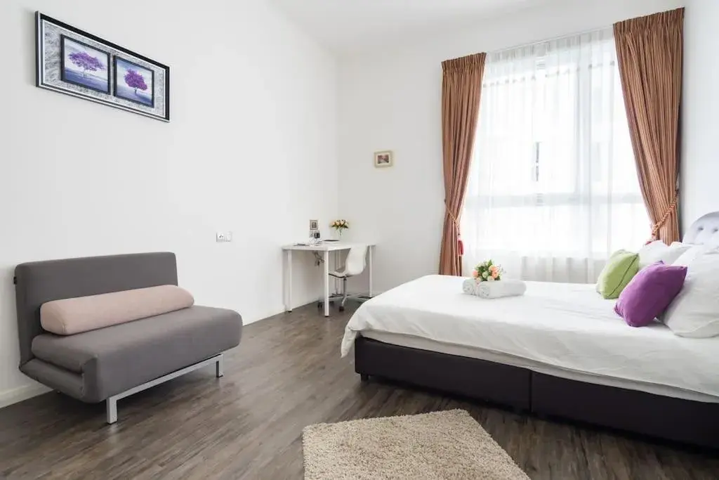 Bed in Five Senses Suite in M Suite KLCC Bed in Five Senses Suite in M Suite KLCC