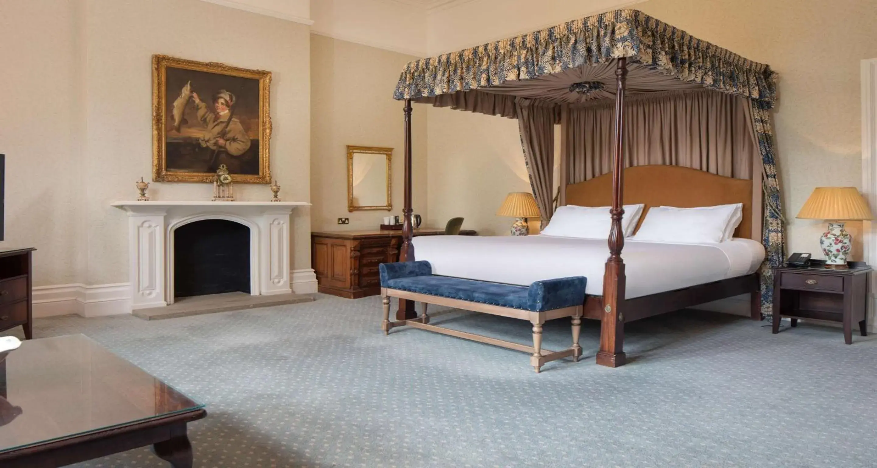 Bedroom, Bed in The Welcombe Golf & Spa Hotel Bedroom, Bed in The Welcombe Golf & Spa Hotel