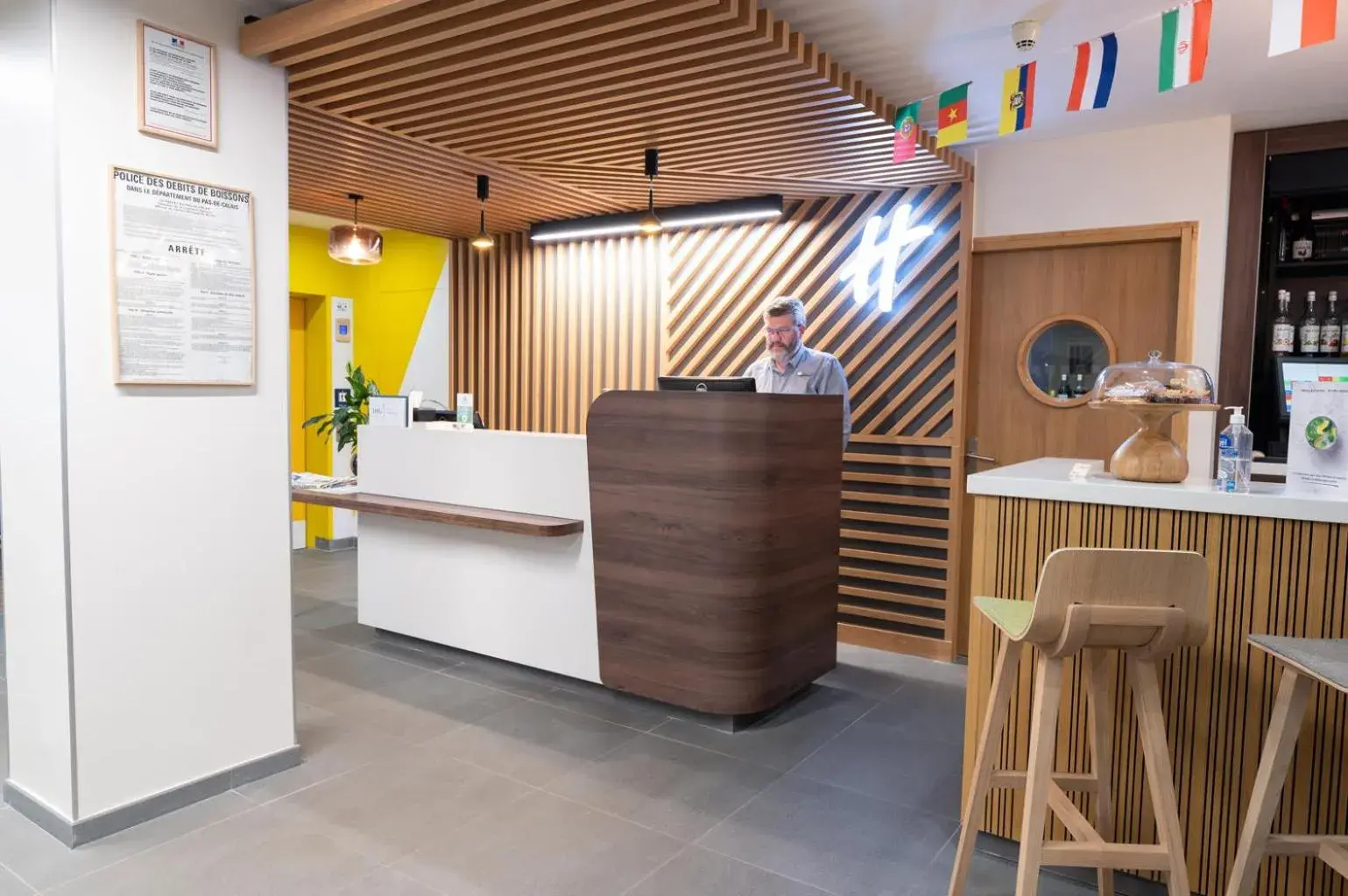 Lobby or reception in Holiday Inn Calais-Centre by IHG Lobby or reception in Holiday Inn Calais-Centre by IHG