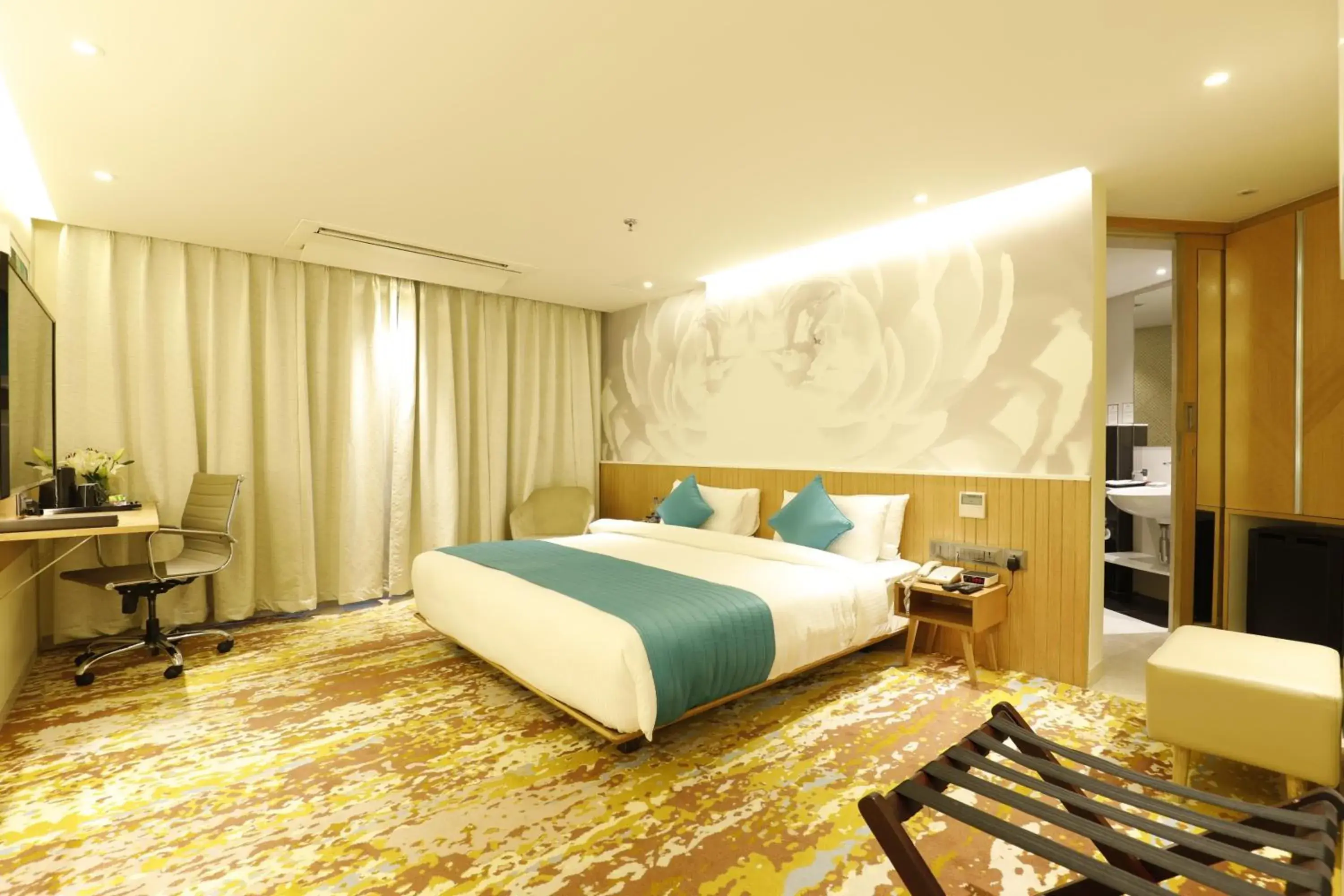 Bedroom, Bed in Effotel by Sayaji Vadodara Bedroom, Bed in Effotel by Sayaji Vadodara