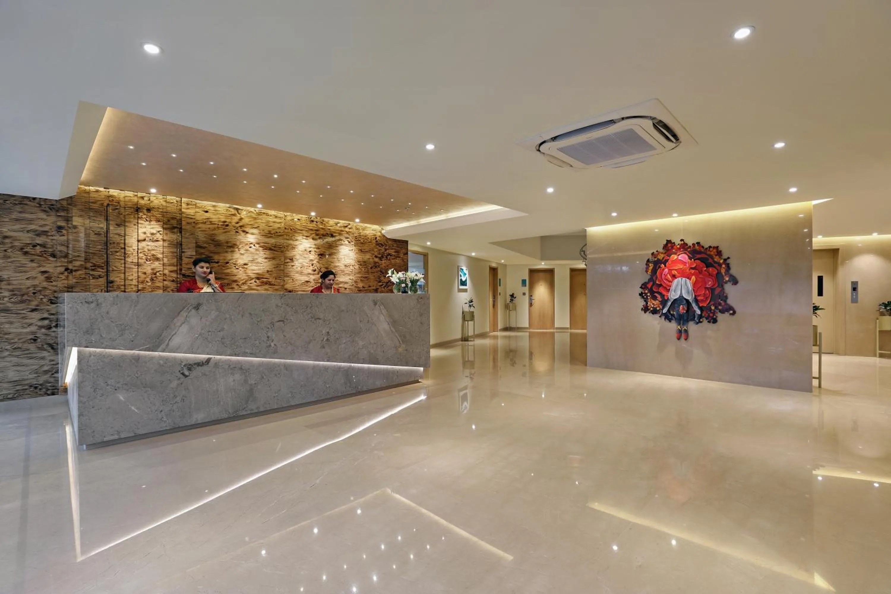Lobby or reception in Effotel by Sayaji Vadodara