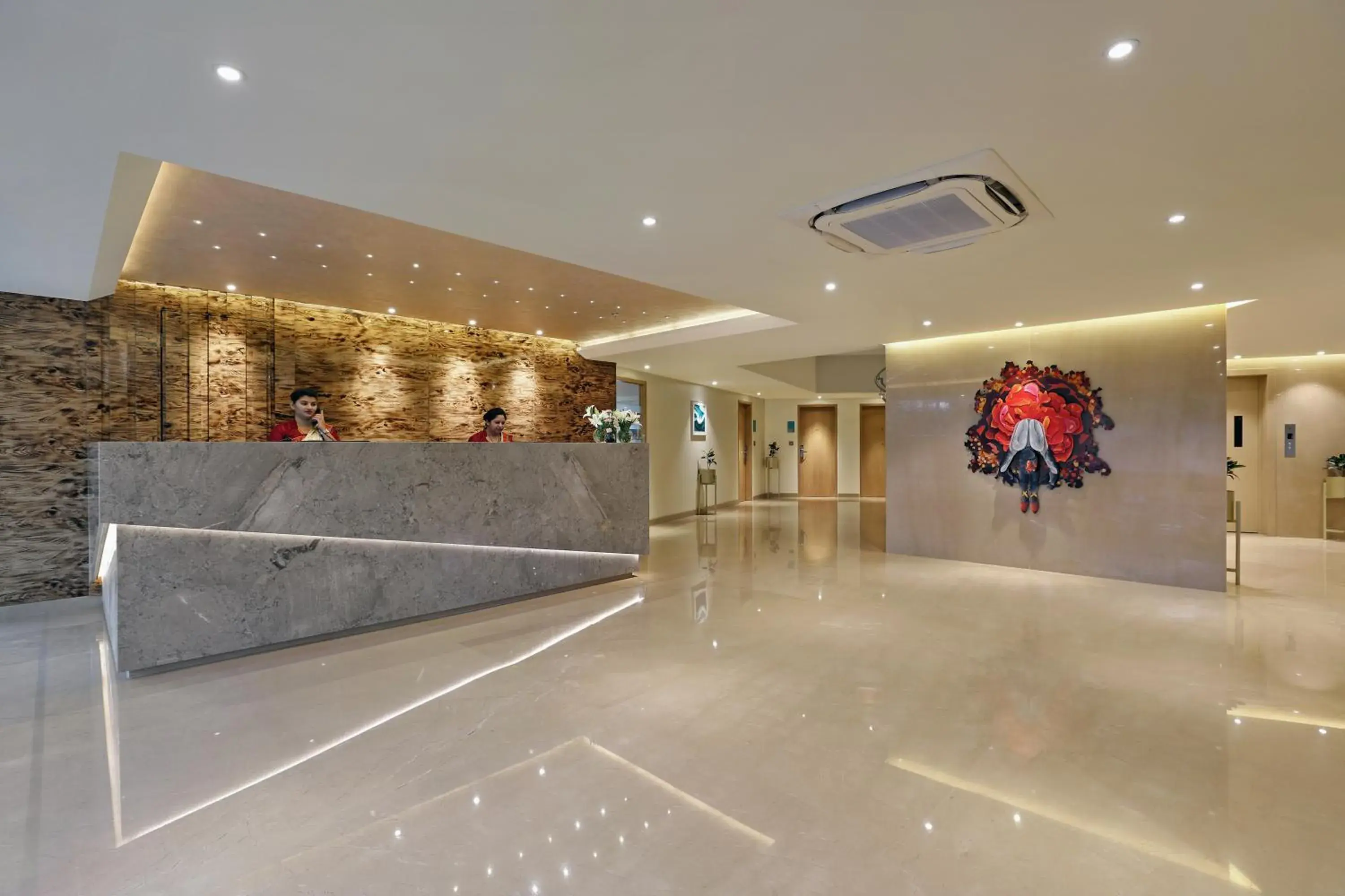 Lobby or reception in Effotel by Sayaji Vadodara Lobby or reception in Effotel by Sayaji Vadodara