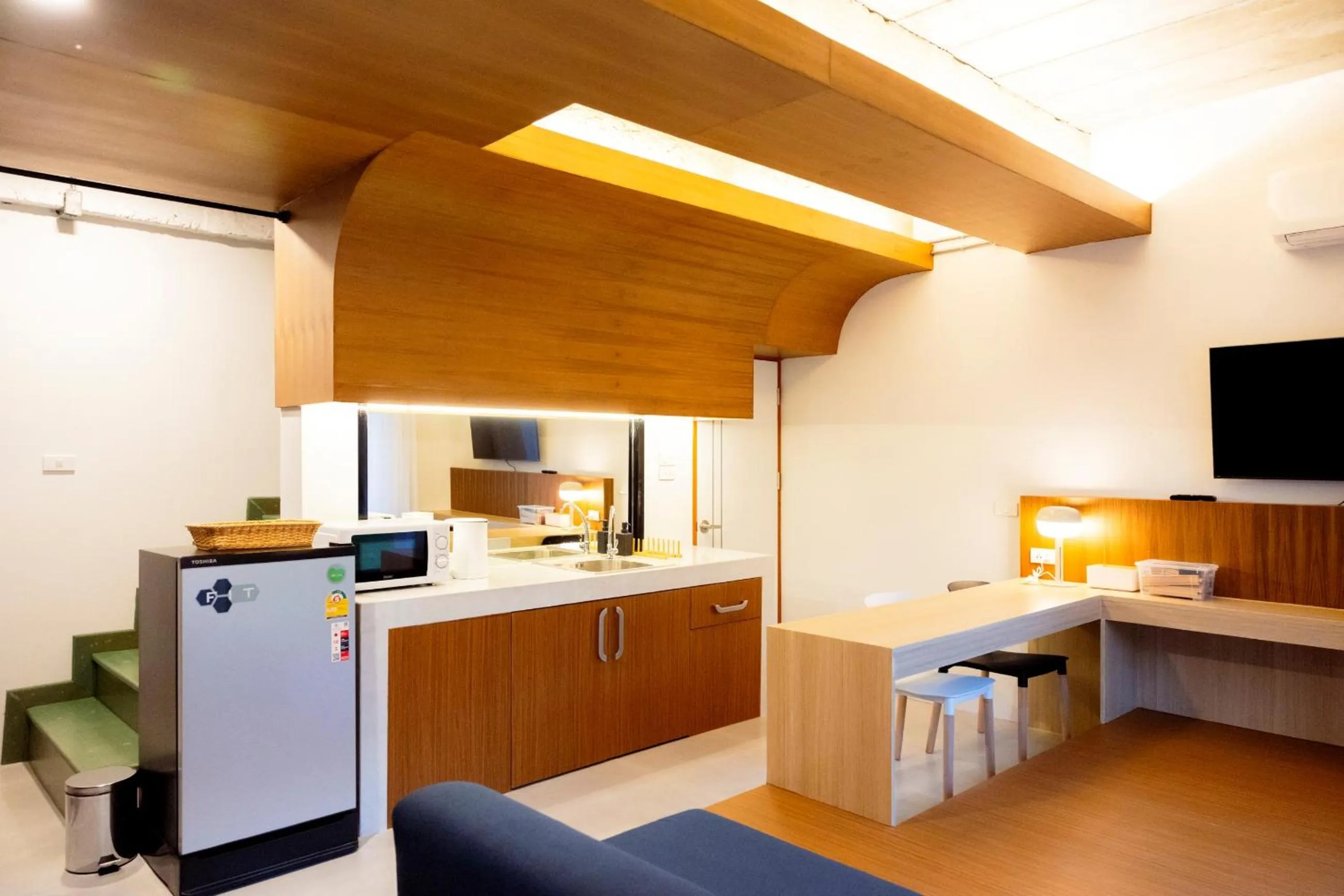 Kitchen or kitchenette in Karpenter Lampang