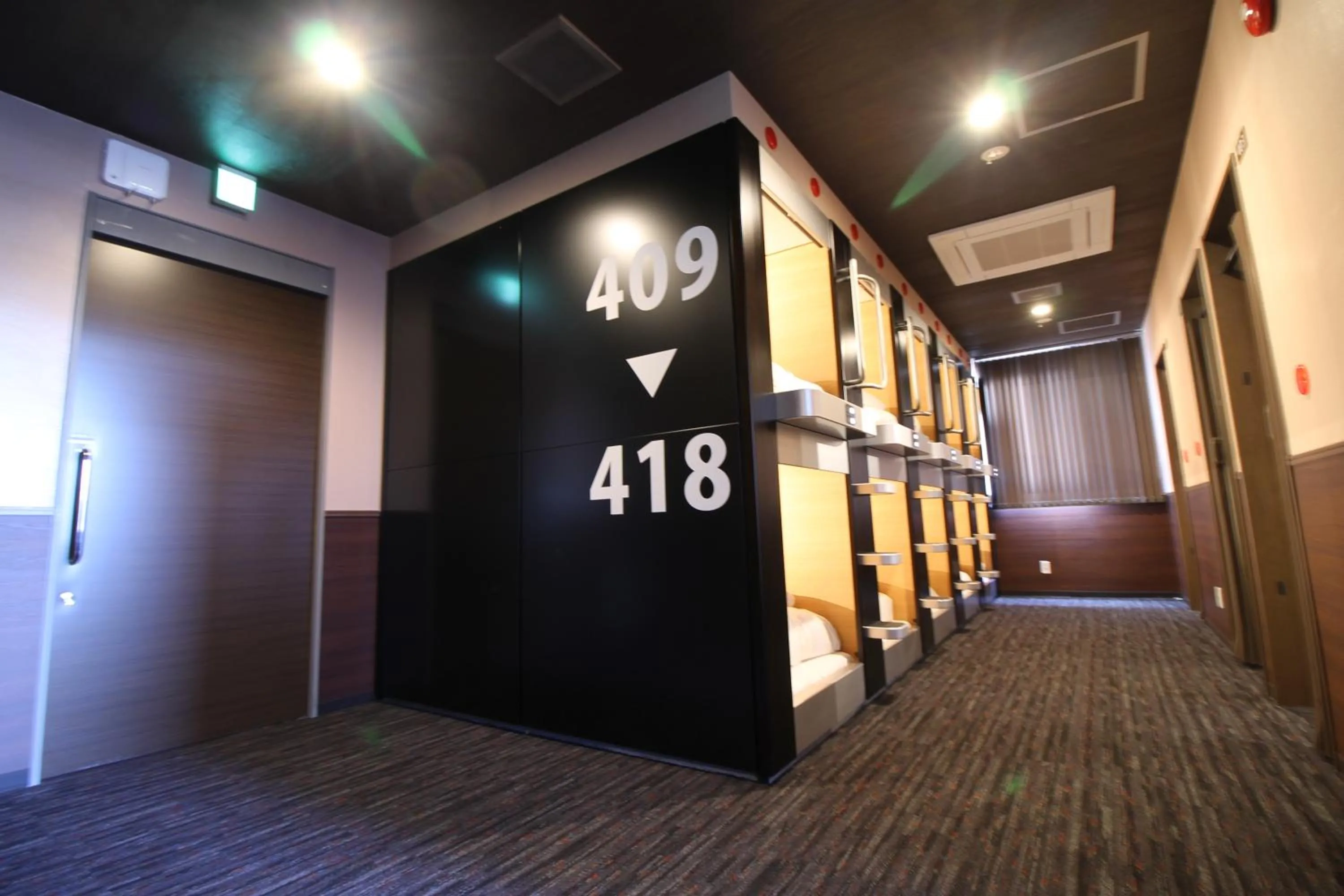 Upper Capsule Bed in Mixed Dormitory in Sejour Inn Capsule