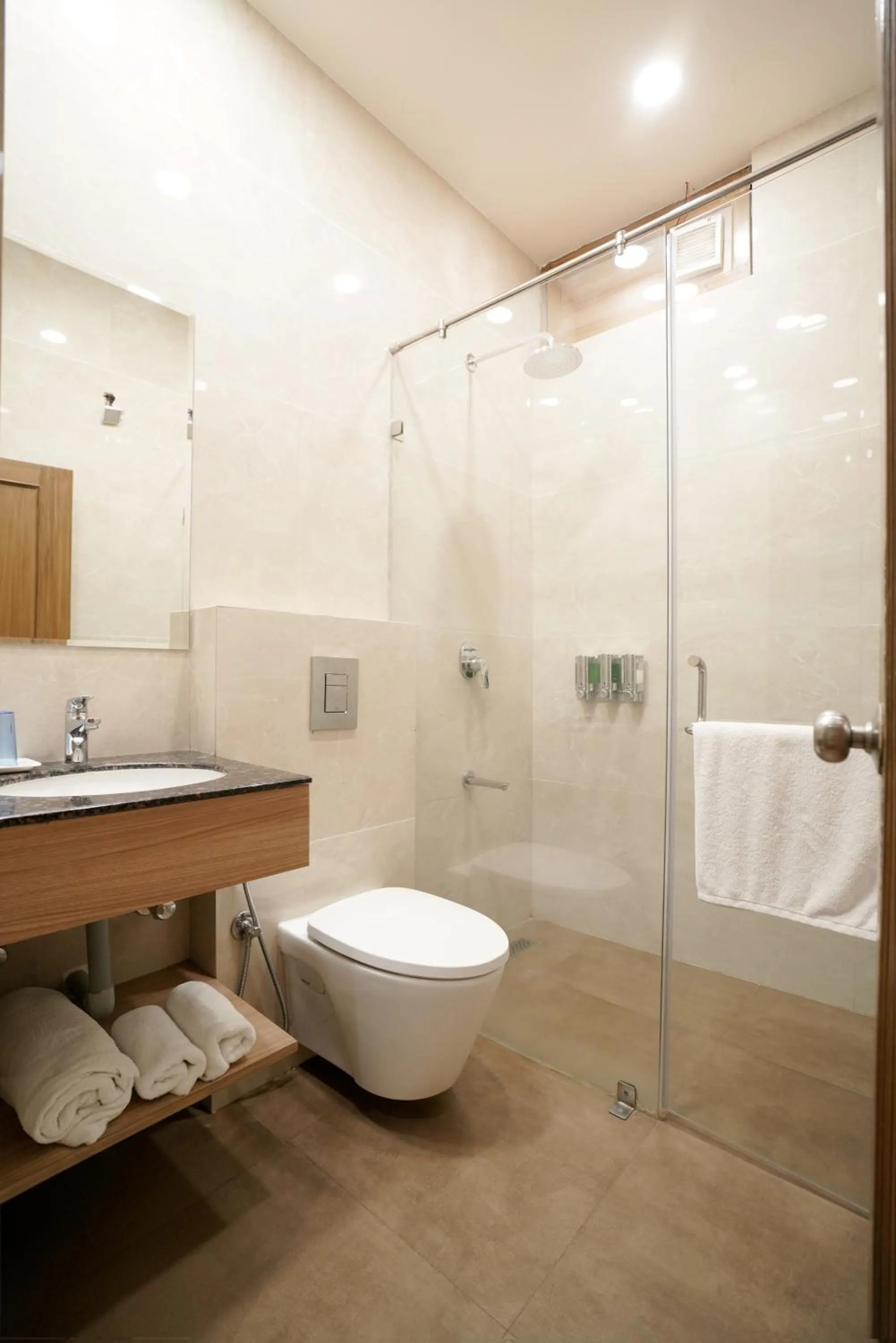 Bathroom in Kalinga Hotel