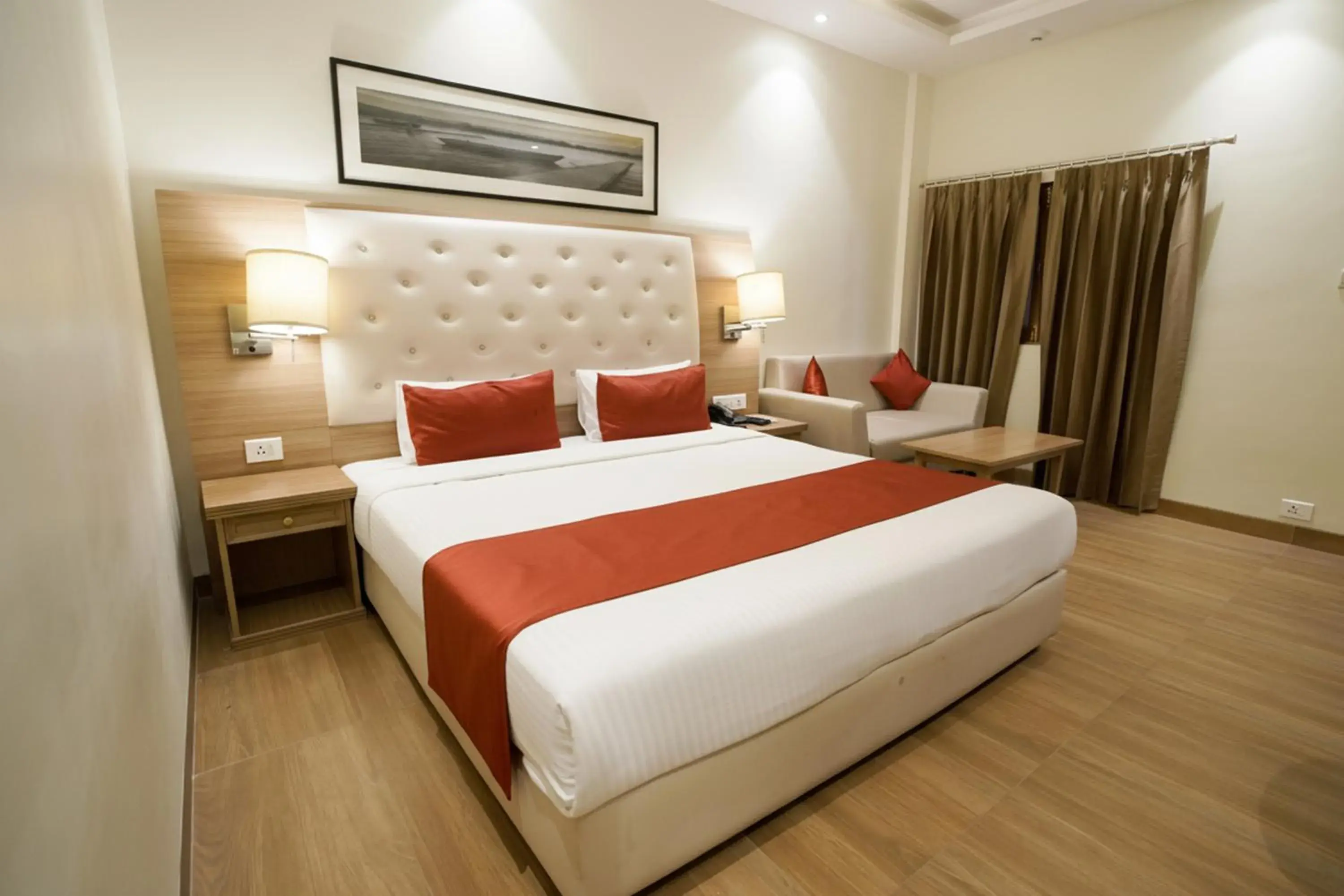 Bedroom, Bed in Kalinga Hotel Bedroom, Bed in Kalinga Hotel