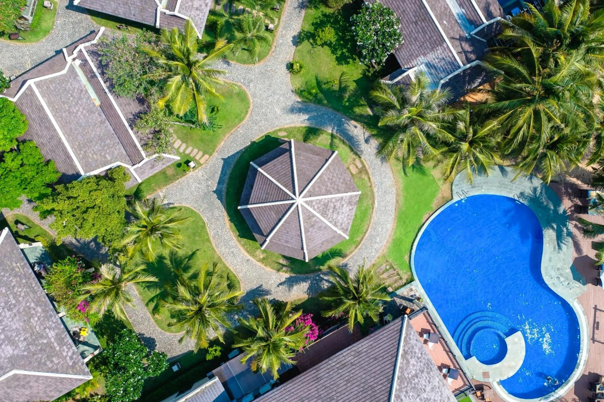Bird's eye view in Anja Beach Resort & Spa