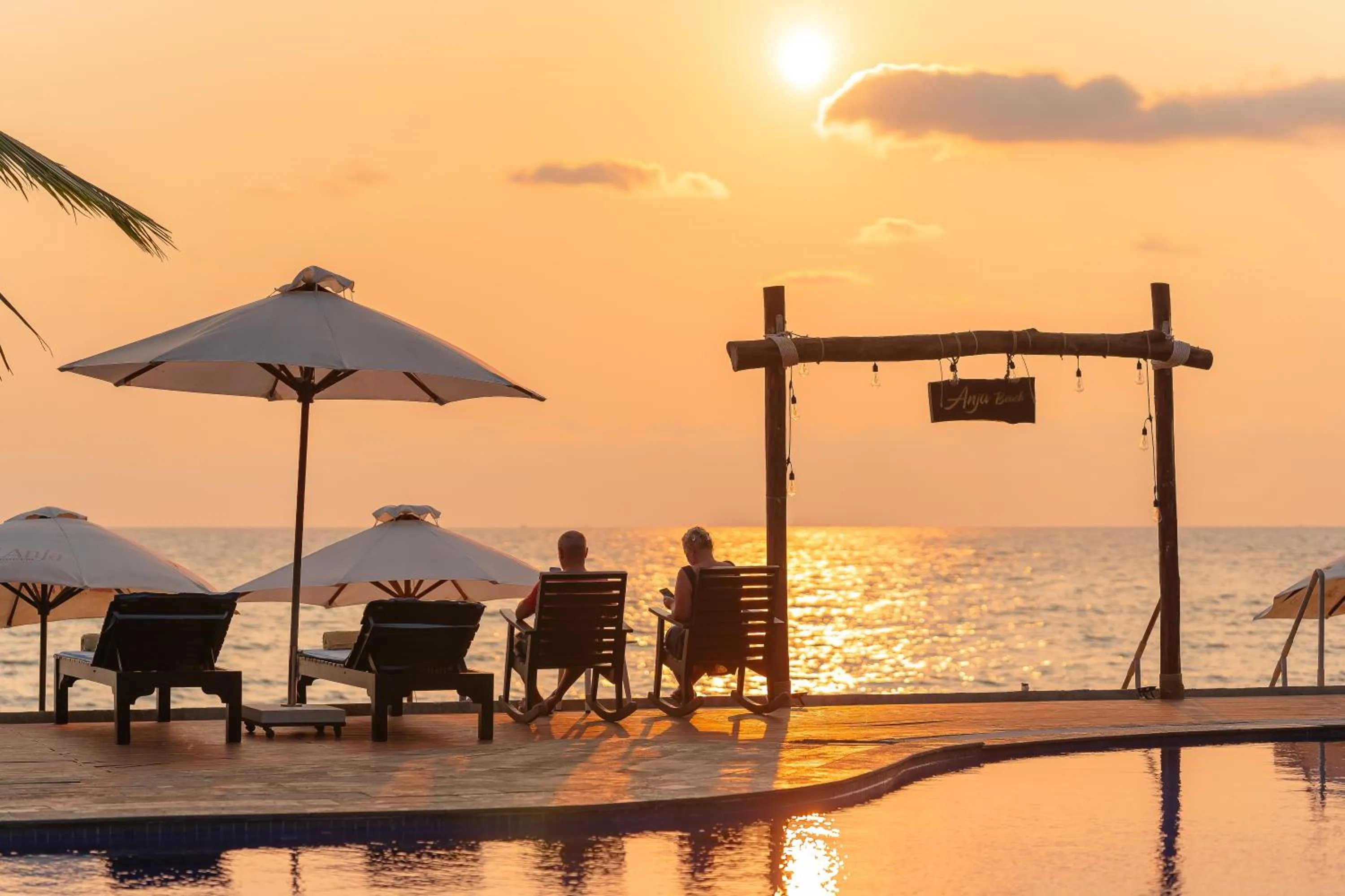 Beach in Anja Beach Resort & Spa