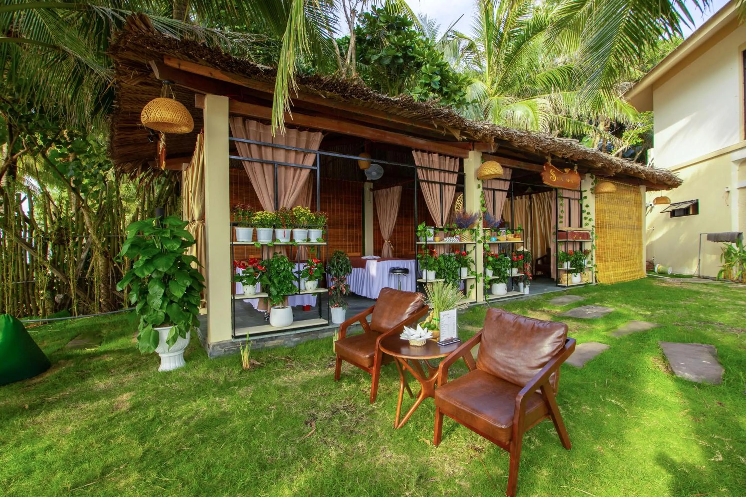 sunbed in Anja Beach Resort & Spa