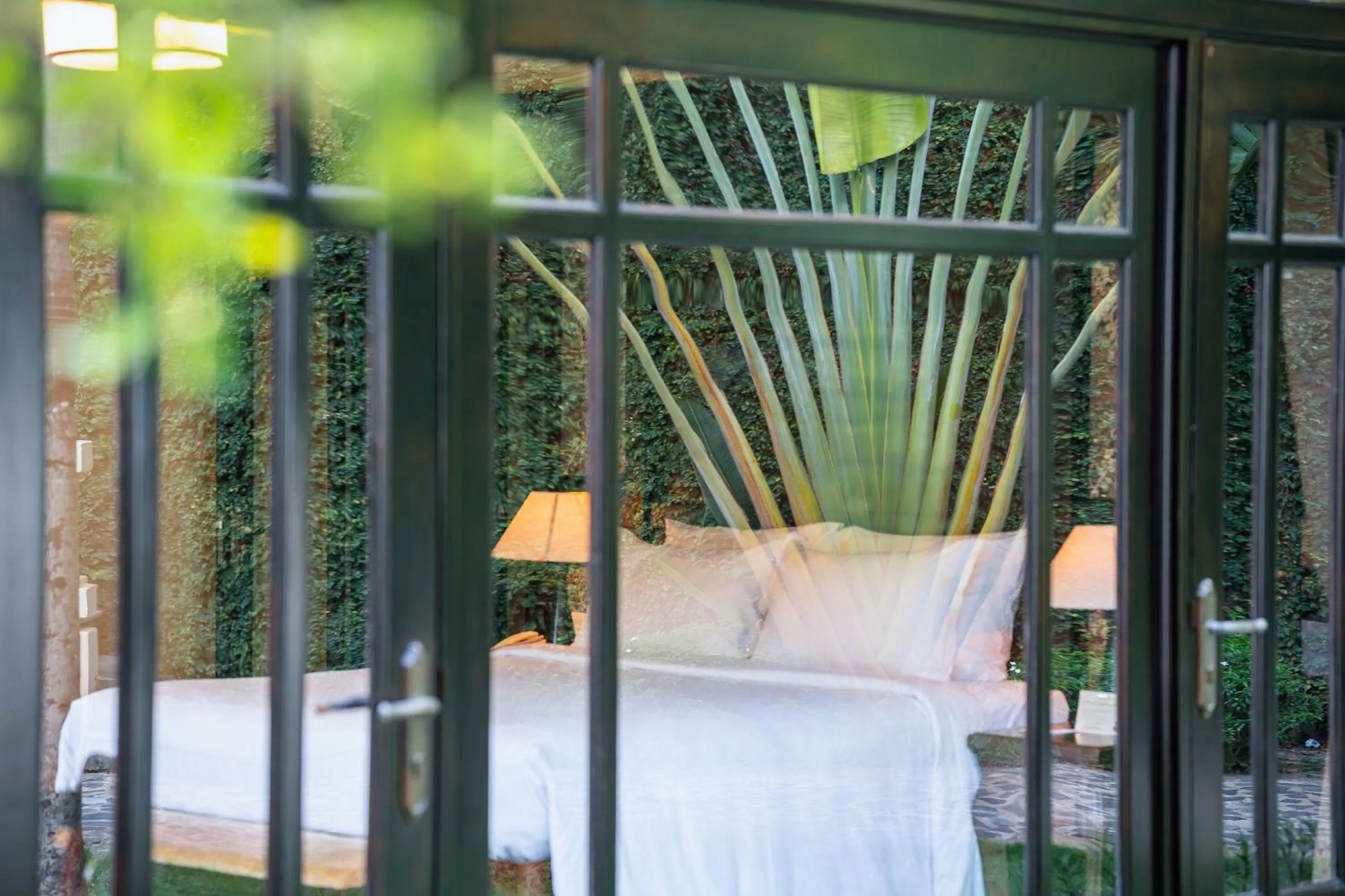 View (from property/room), Bed in Anja Beach Resort & Spa