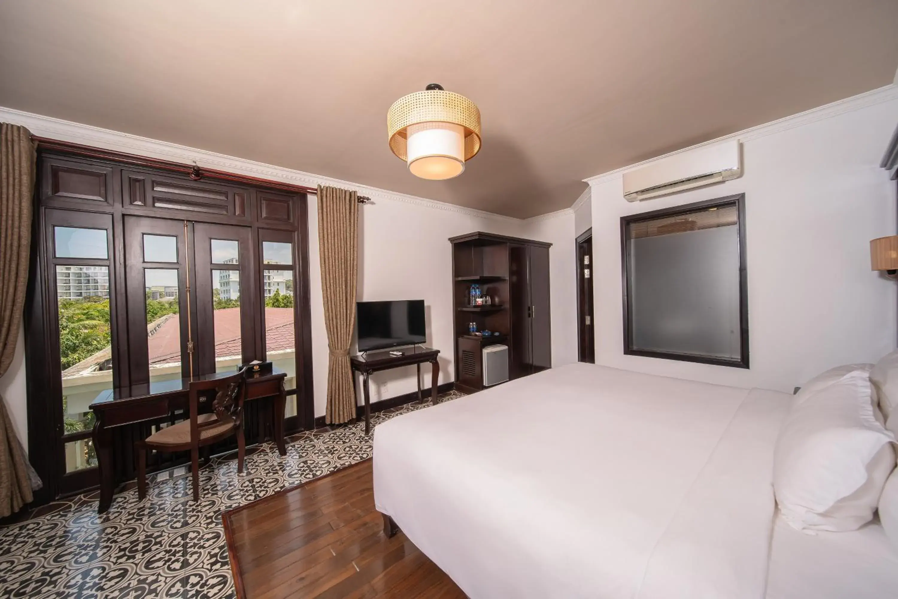 Bed in Anja Beach Resort & Spa Bed in Anja Beach Resort & Spa