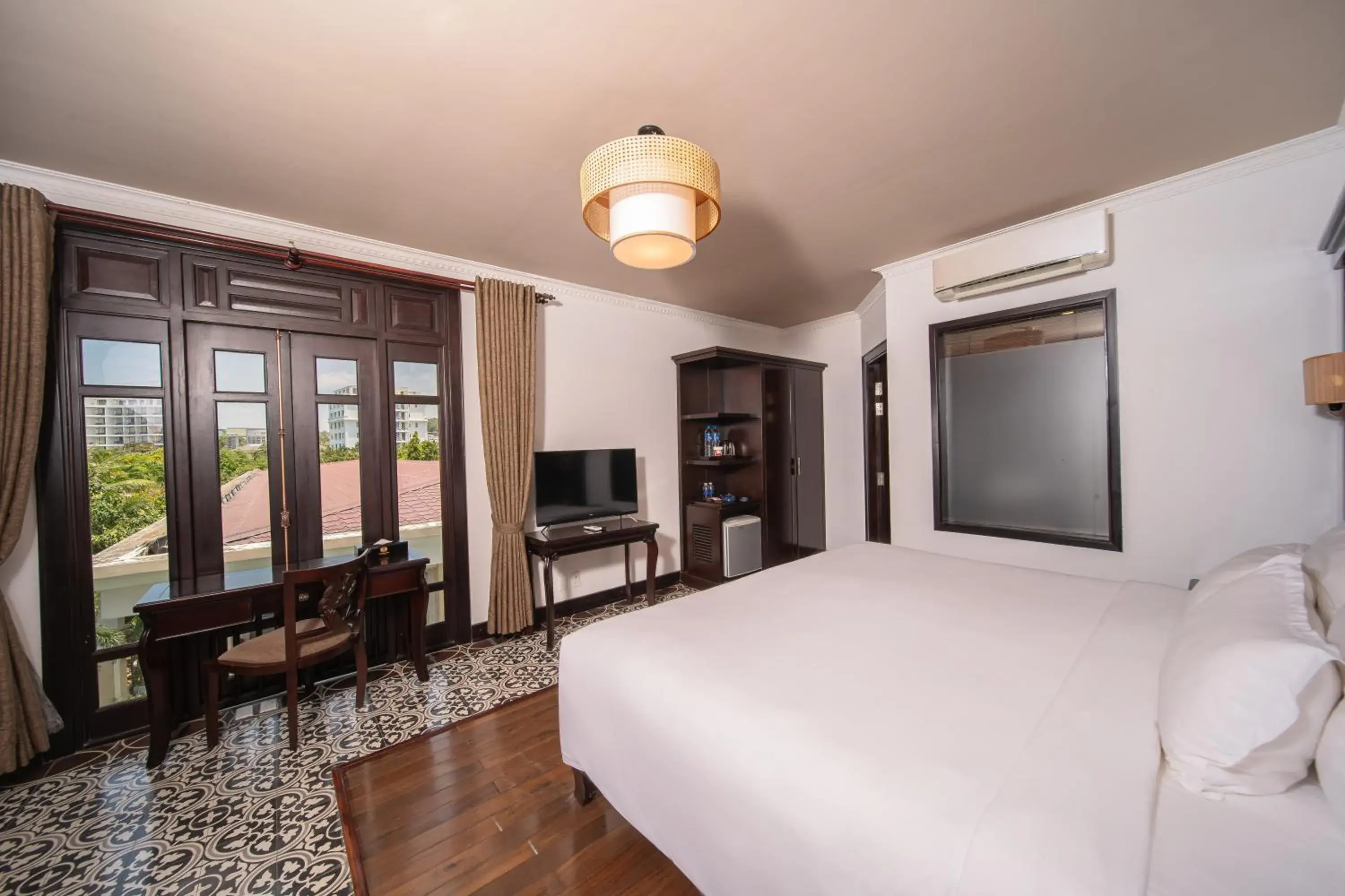 Communal lounge/ TV room, Bed in Anja Beach Resort & Spa Communal lounge/ TV room, Bed in Anja Beach Resort & Spa