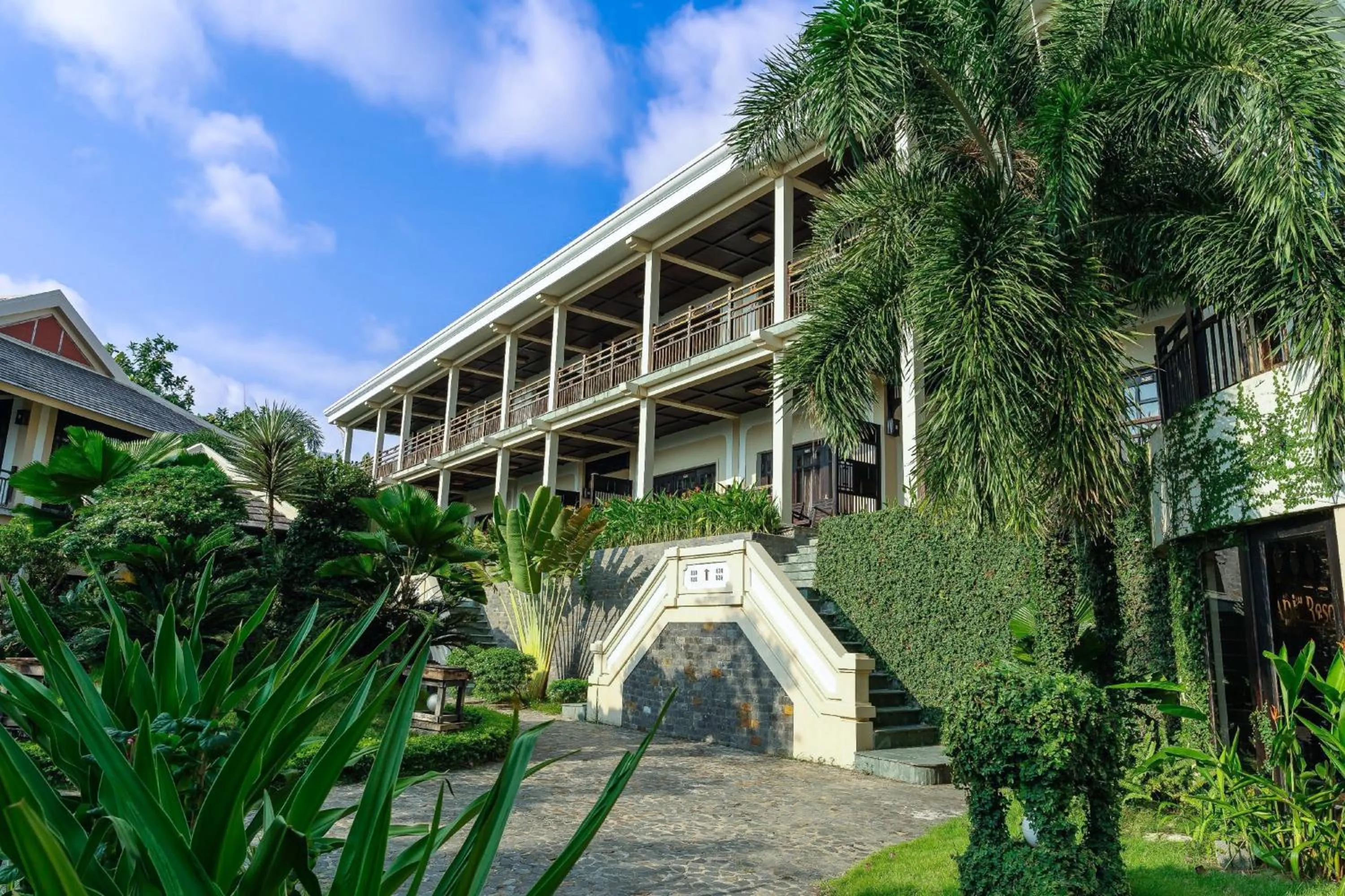 Property building in Anja Beach Resort & Spa