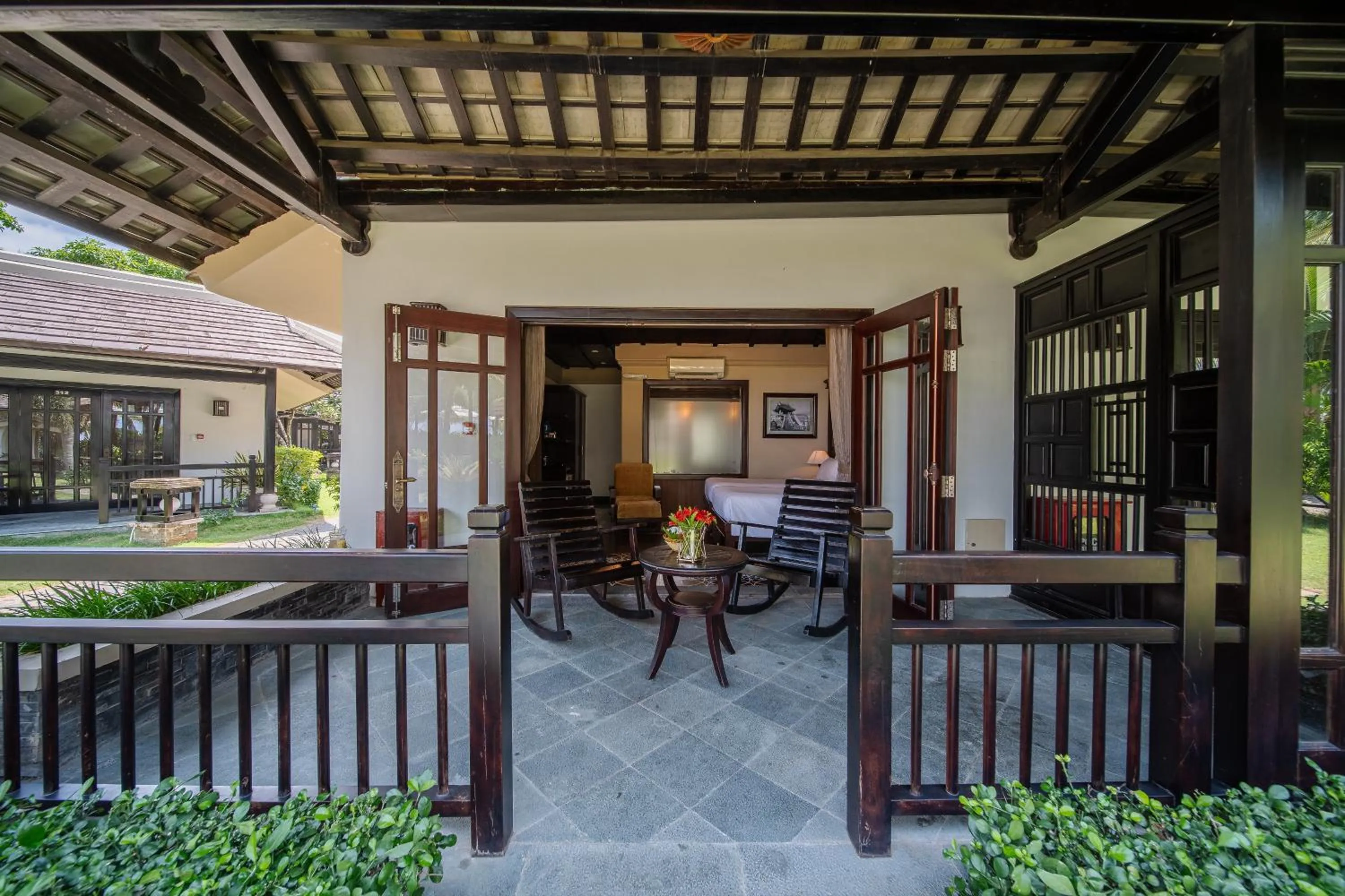 Garden in Anja Beach Resort & Spa