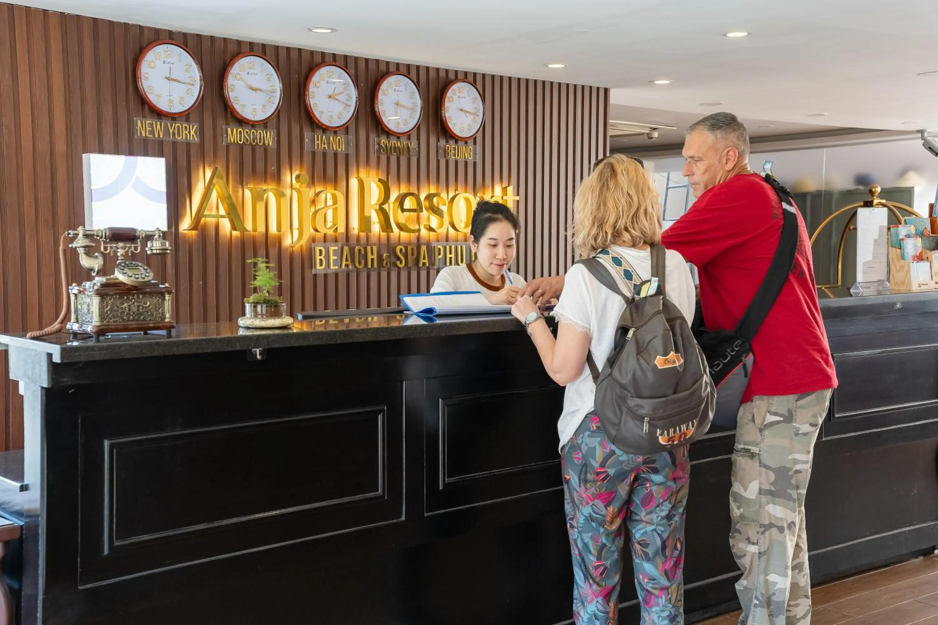 Staff in Anja Beach Resort & Spa