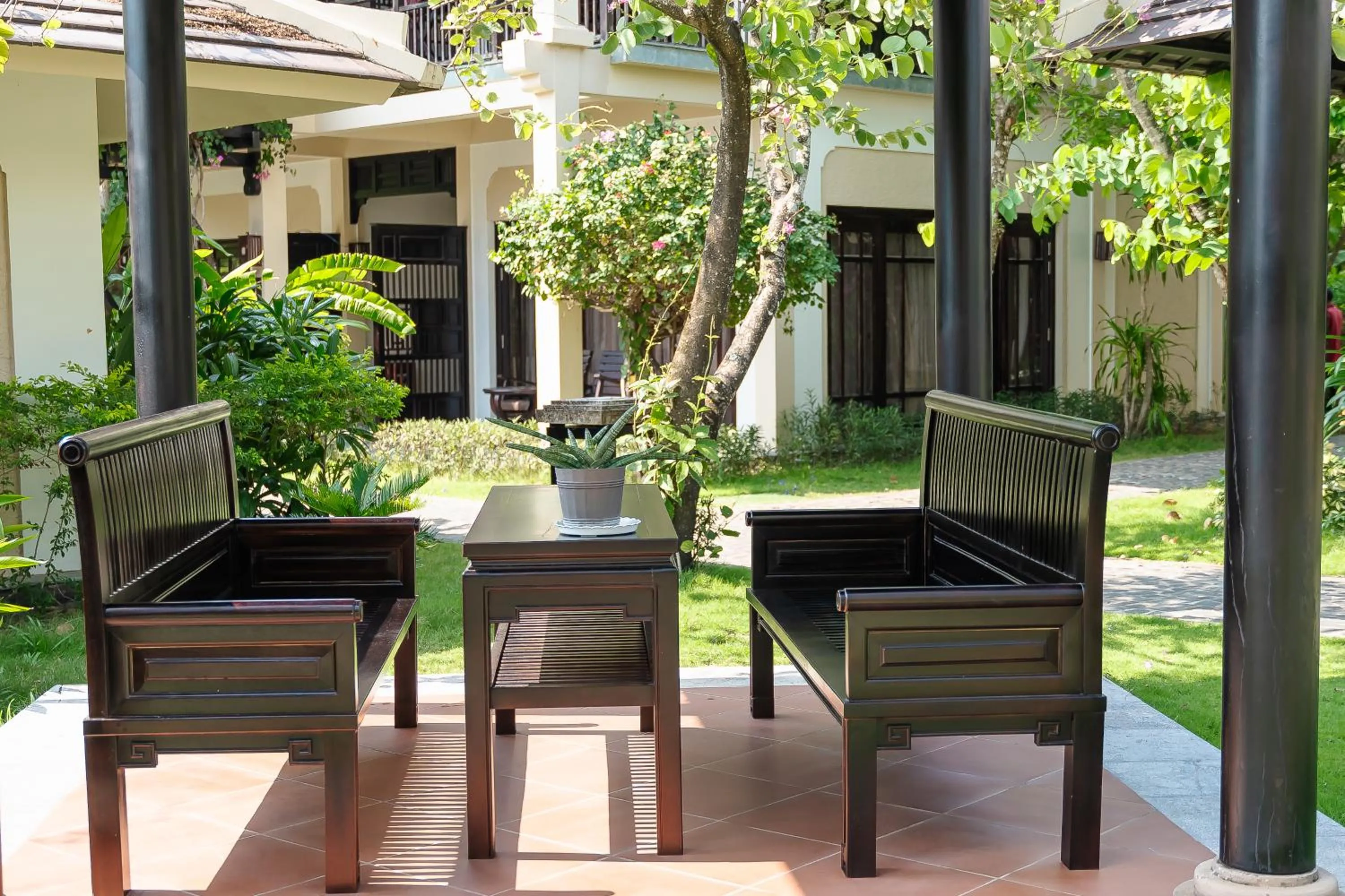 Garden in Anja Beach Resort & Spa