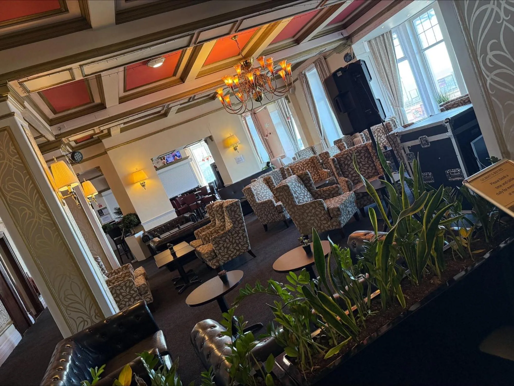 Lobby or reception in The Savoy Hotel