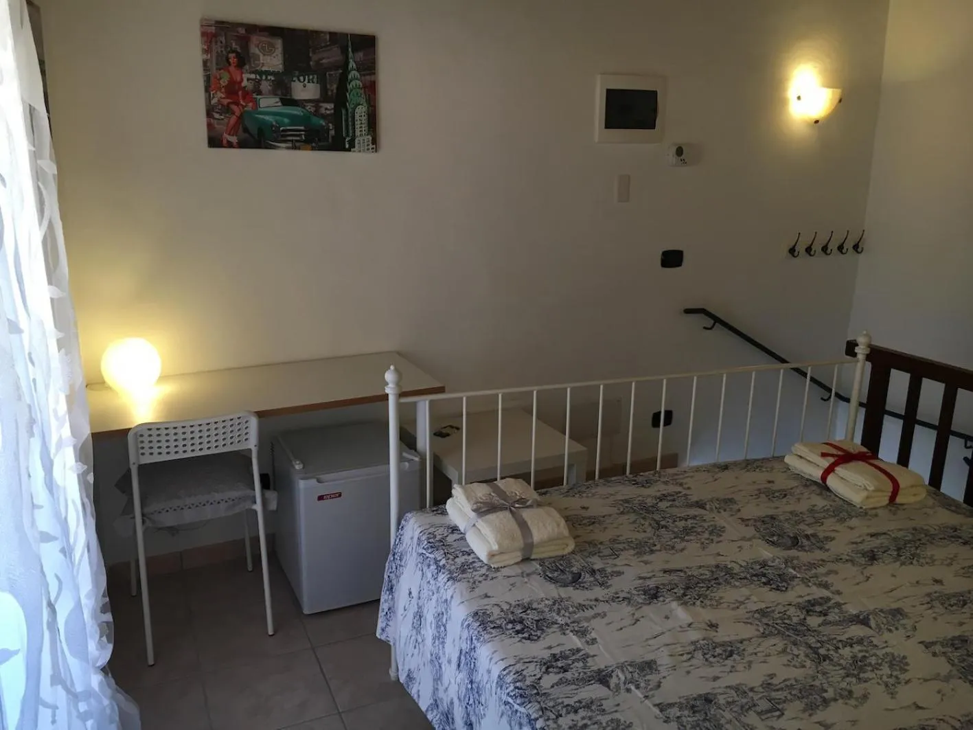 Photo of the whole room, Bed in La Torre di Clo B&B