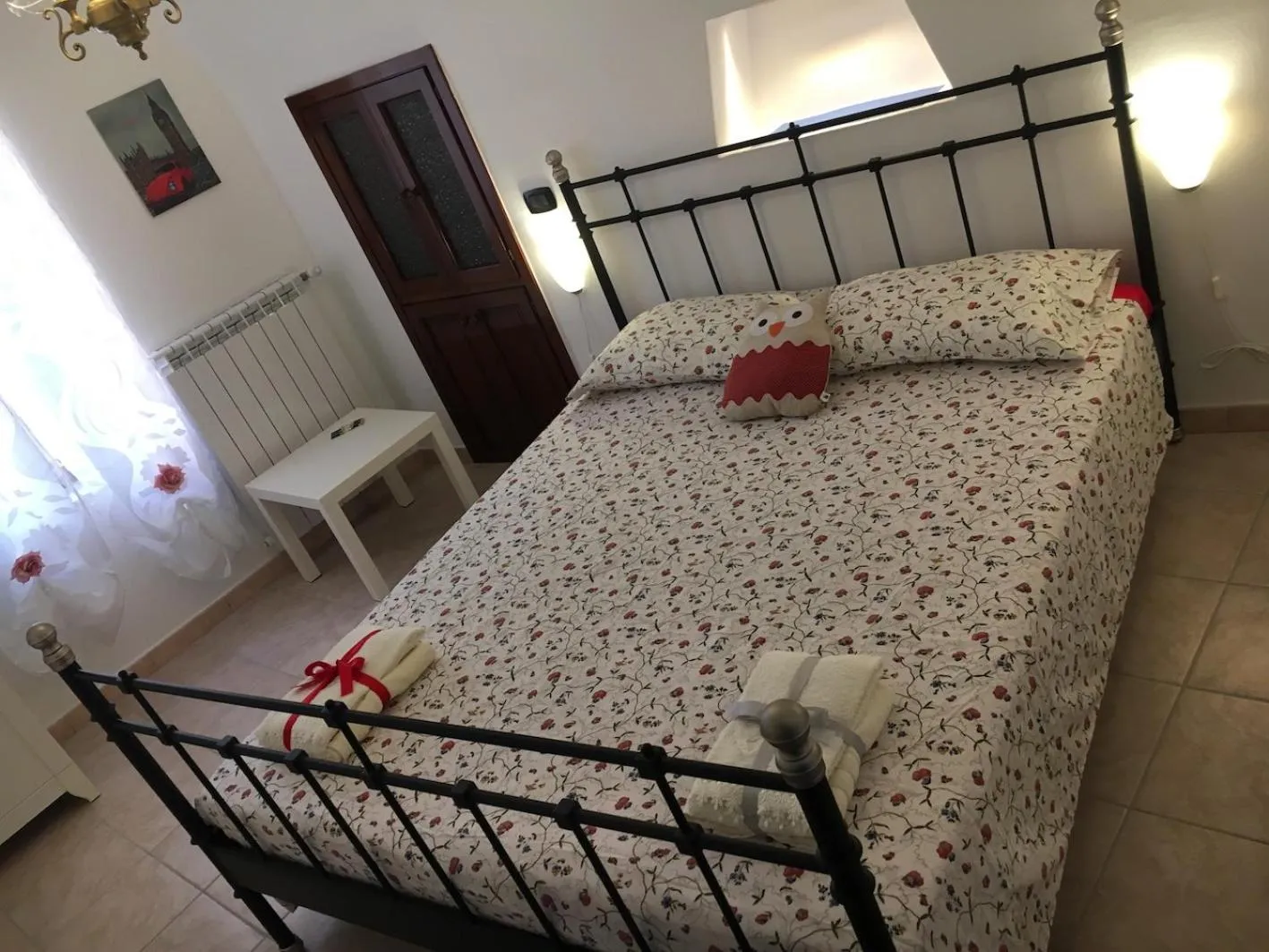 Photo of the whole room, Bed in La Torre di Clo B&B