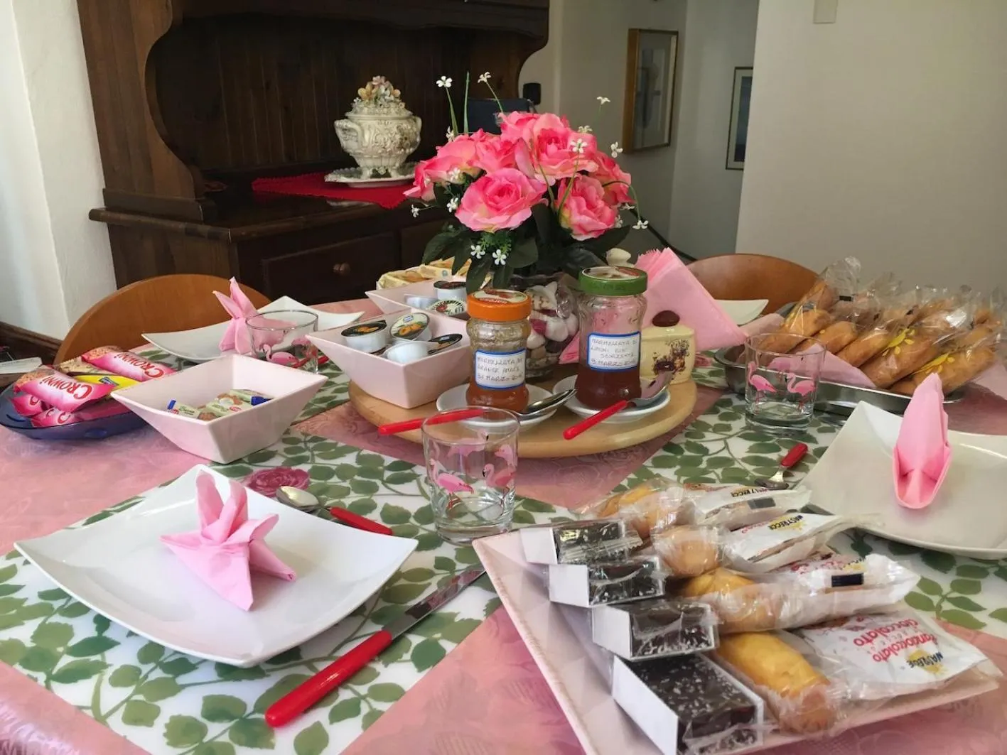 Breakfast in La Torre di Clo B&B