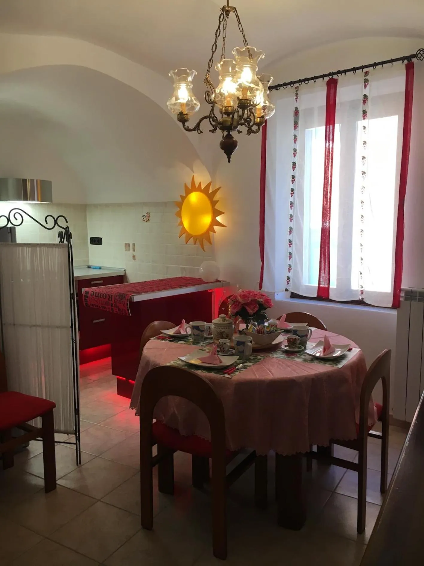 Dining area in La Torre di Clo B&B