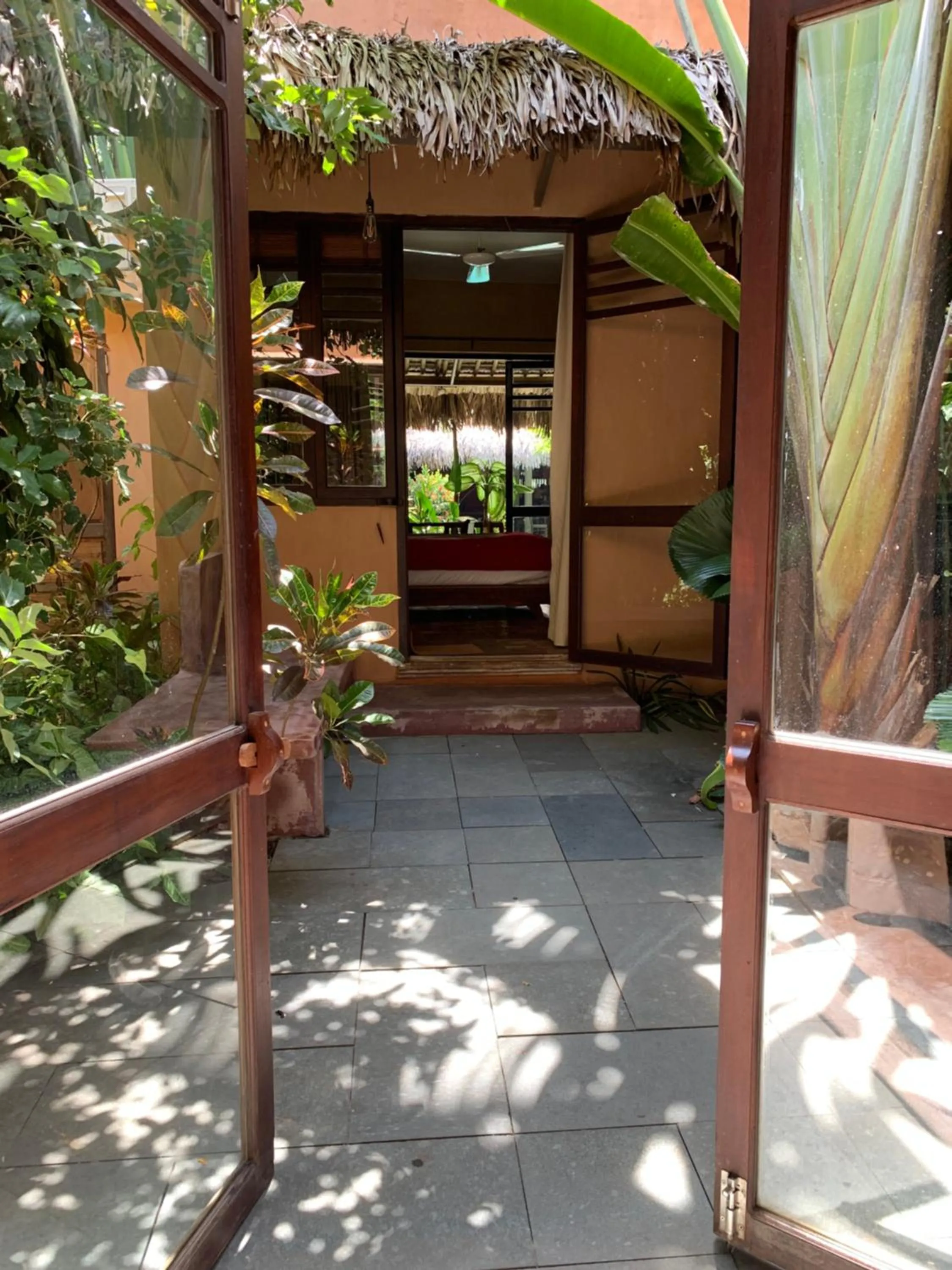 Inner courtyard view in An Villa boutique resort