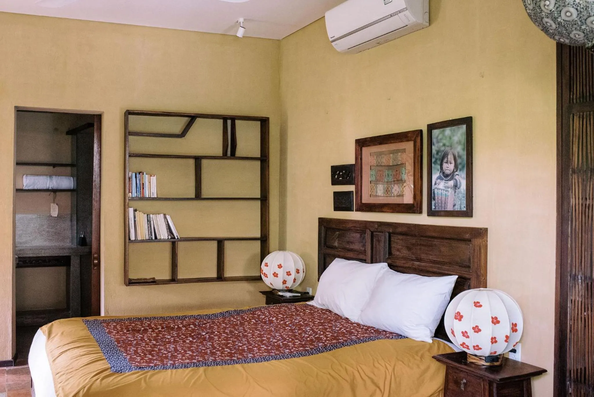 Bedroom, Bed in An Villa boutique resort