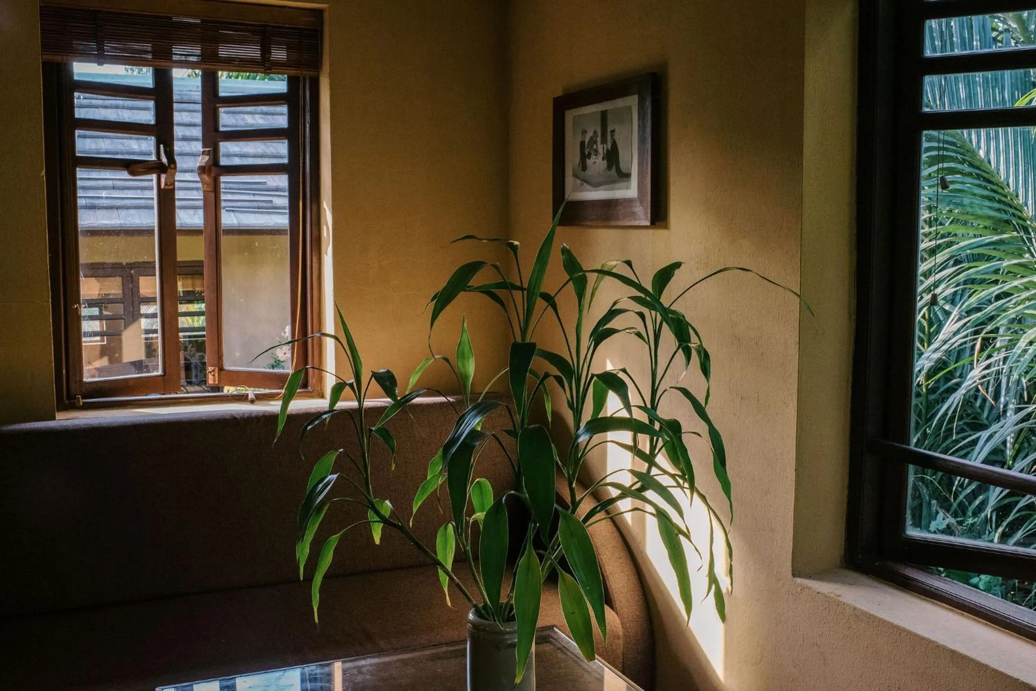 Inner courtyard view in An Villa boutique resort