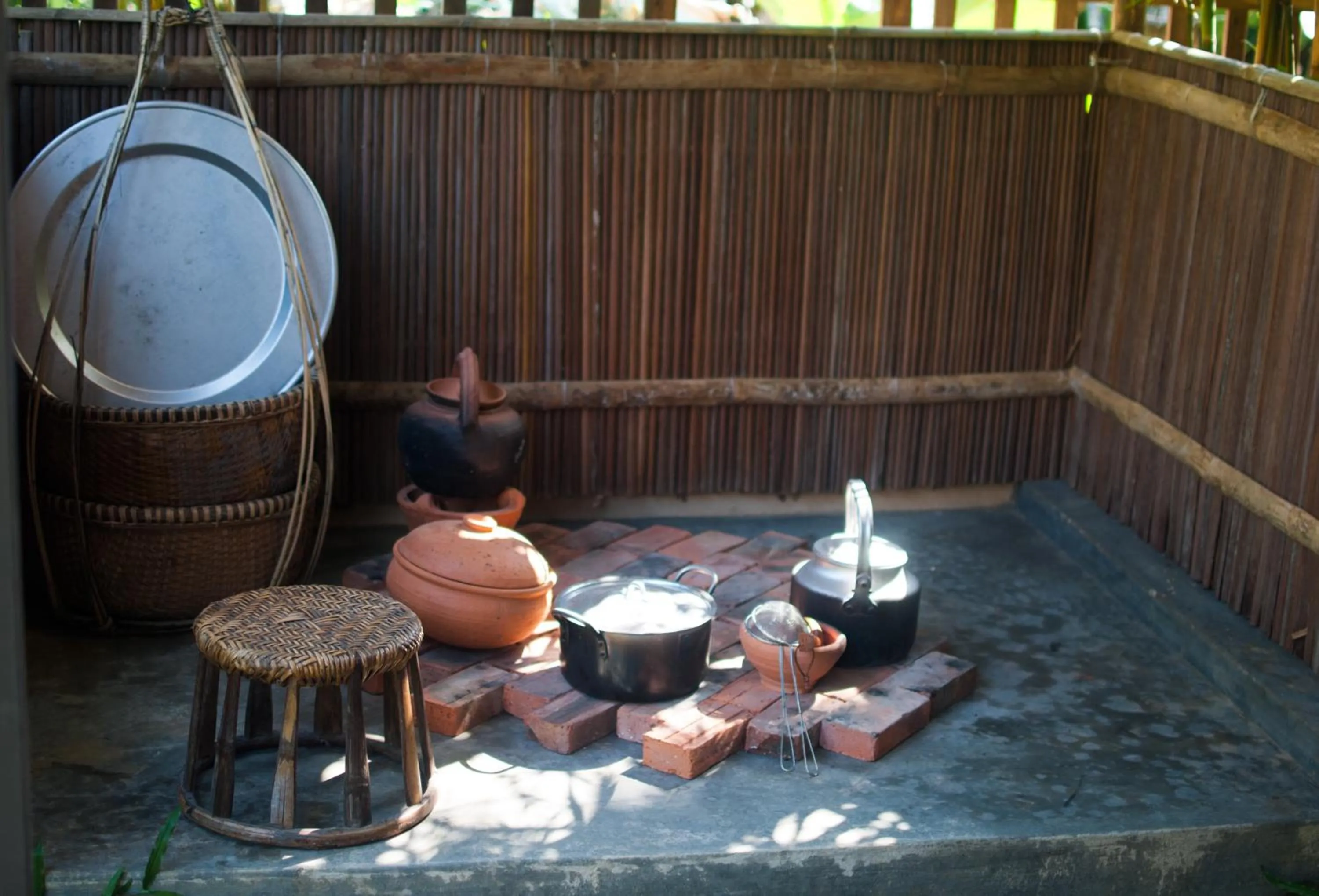Kitchen or kitchenette in An Villa boutique resort