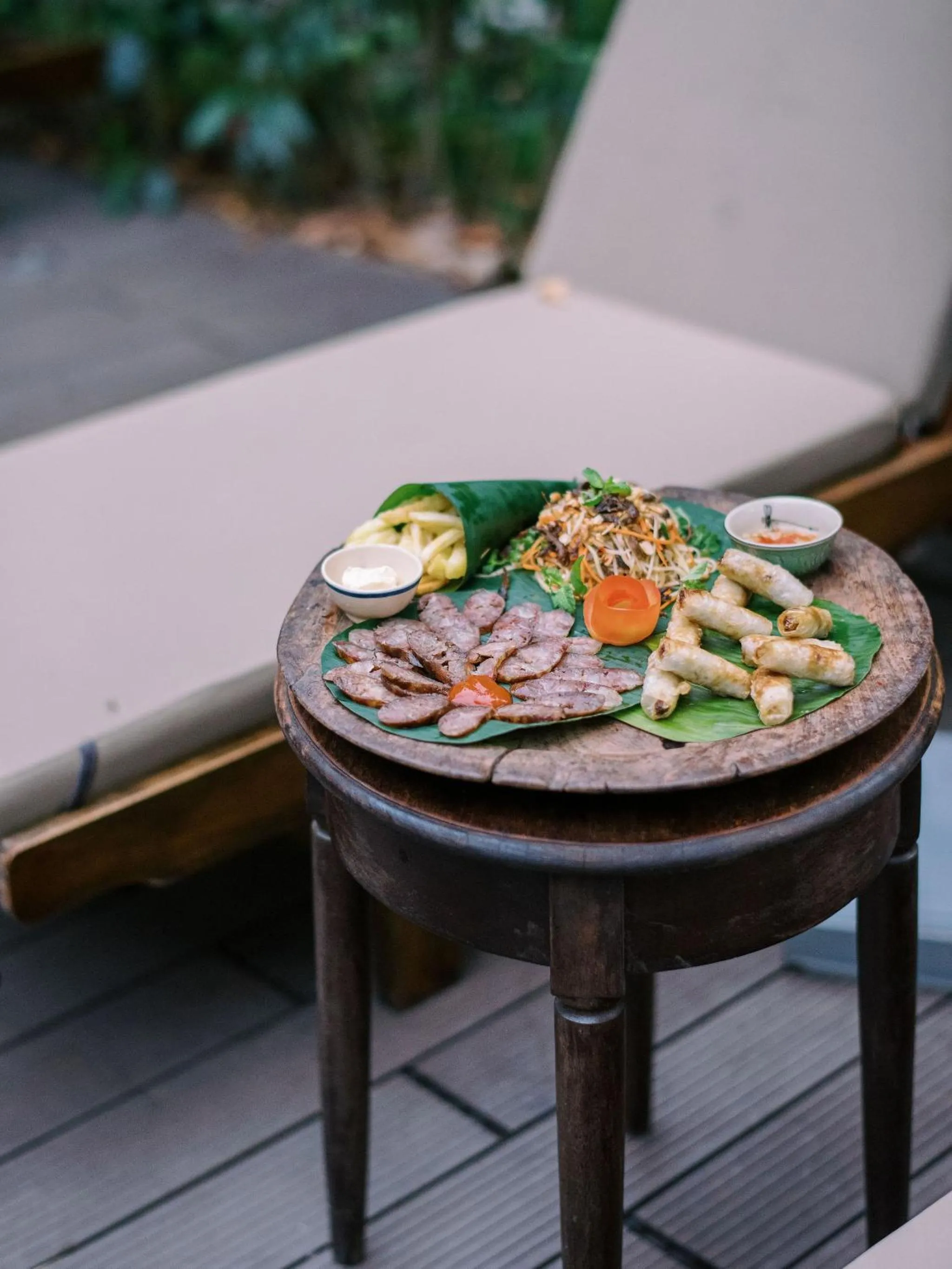 Food and drinks in An Villa boutique resort