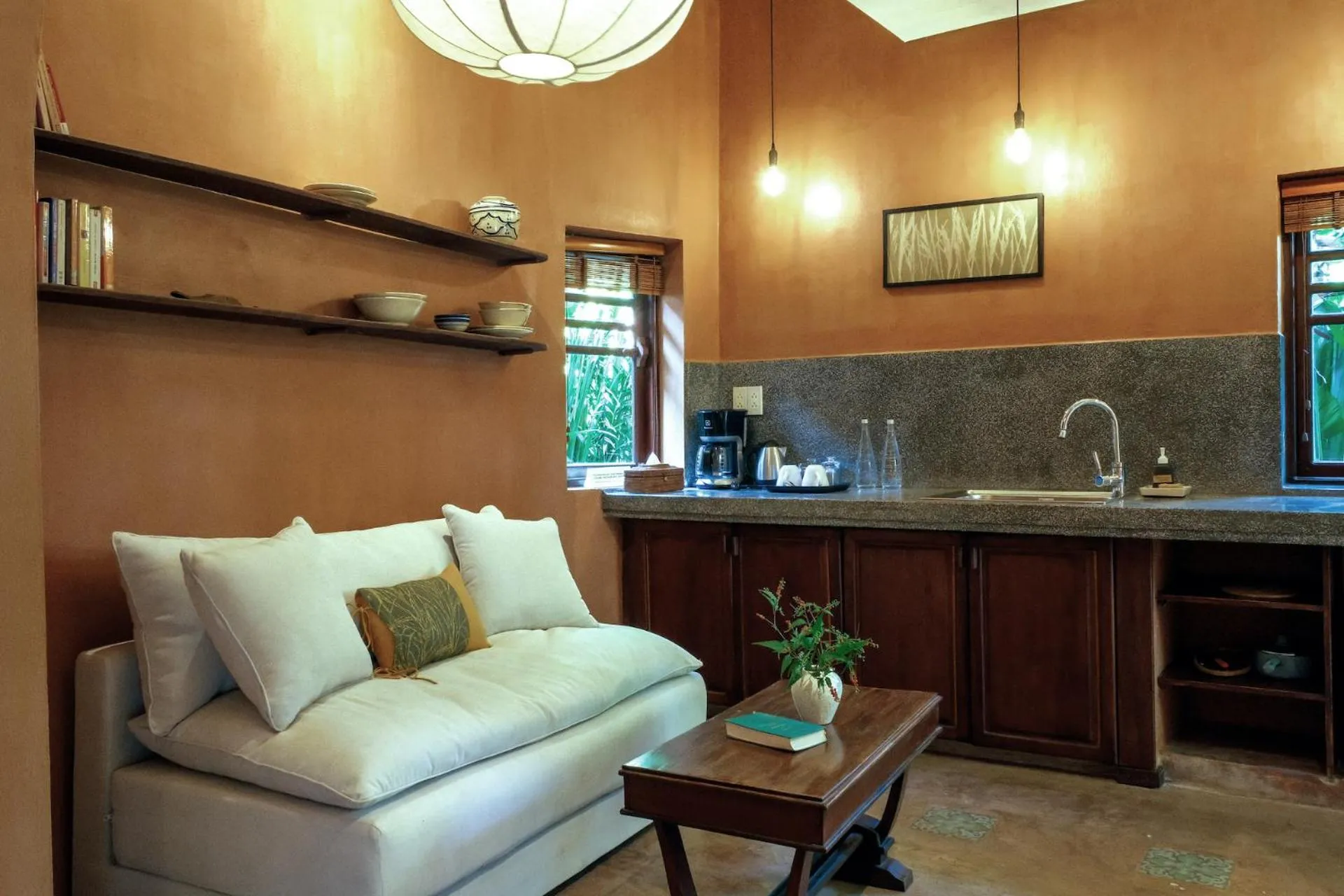 Living room in An Villa boutique resort