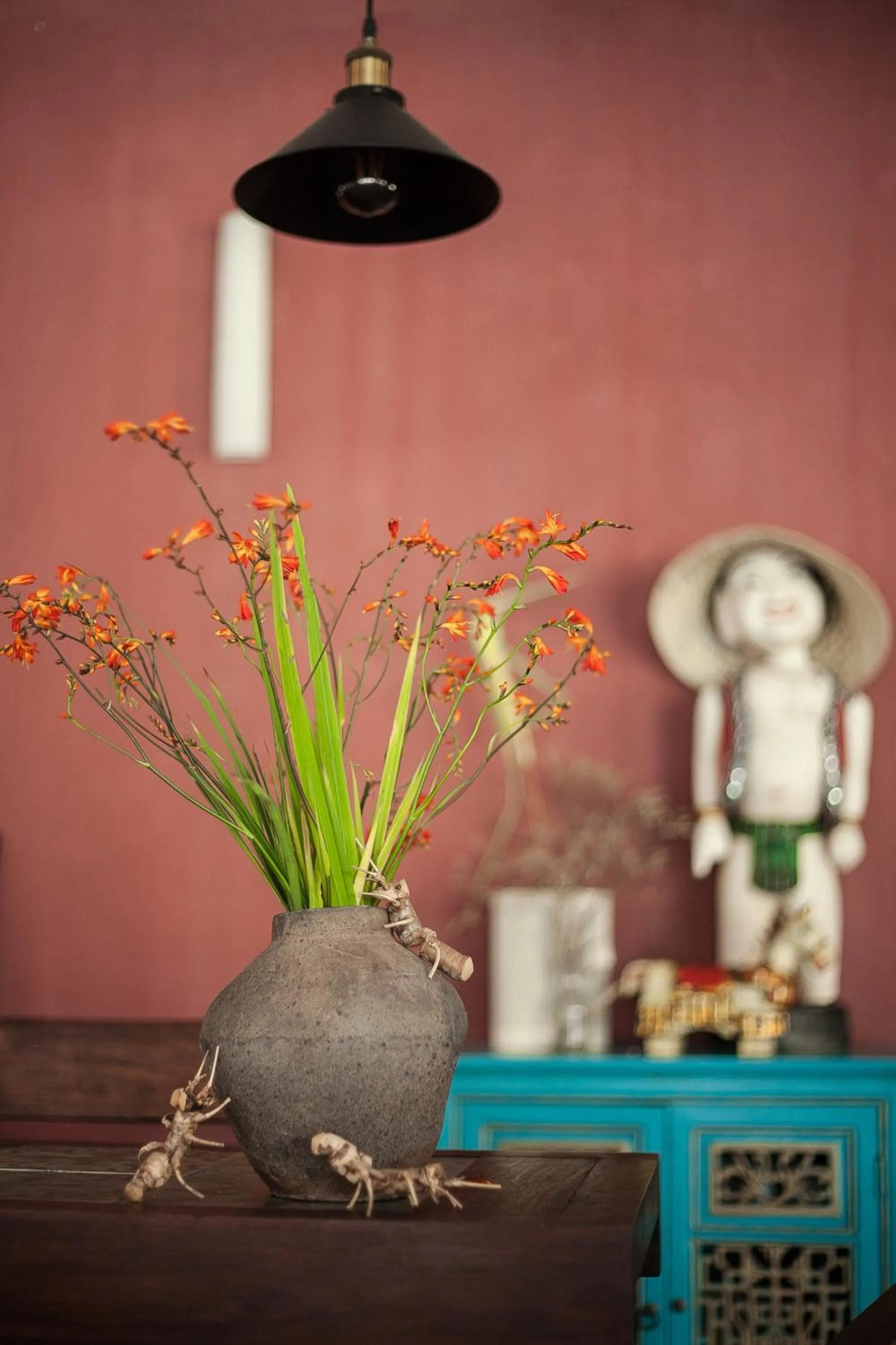 Lobby or reception in An Villa boutique resort