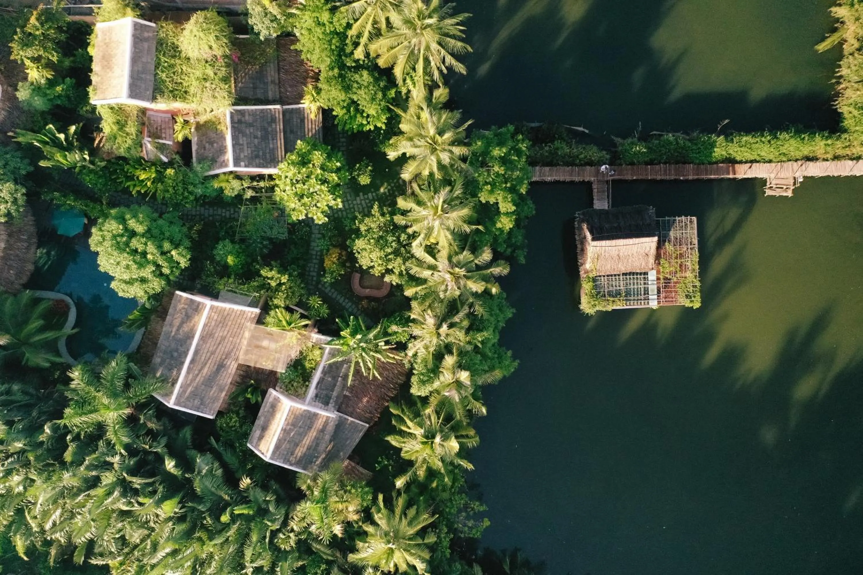 Natural landscape in An Villa boutique resort