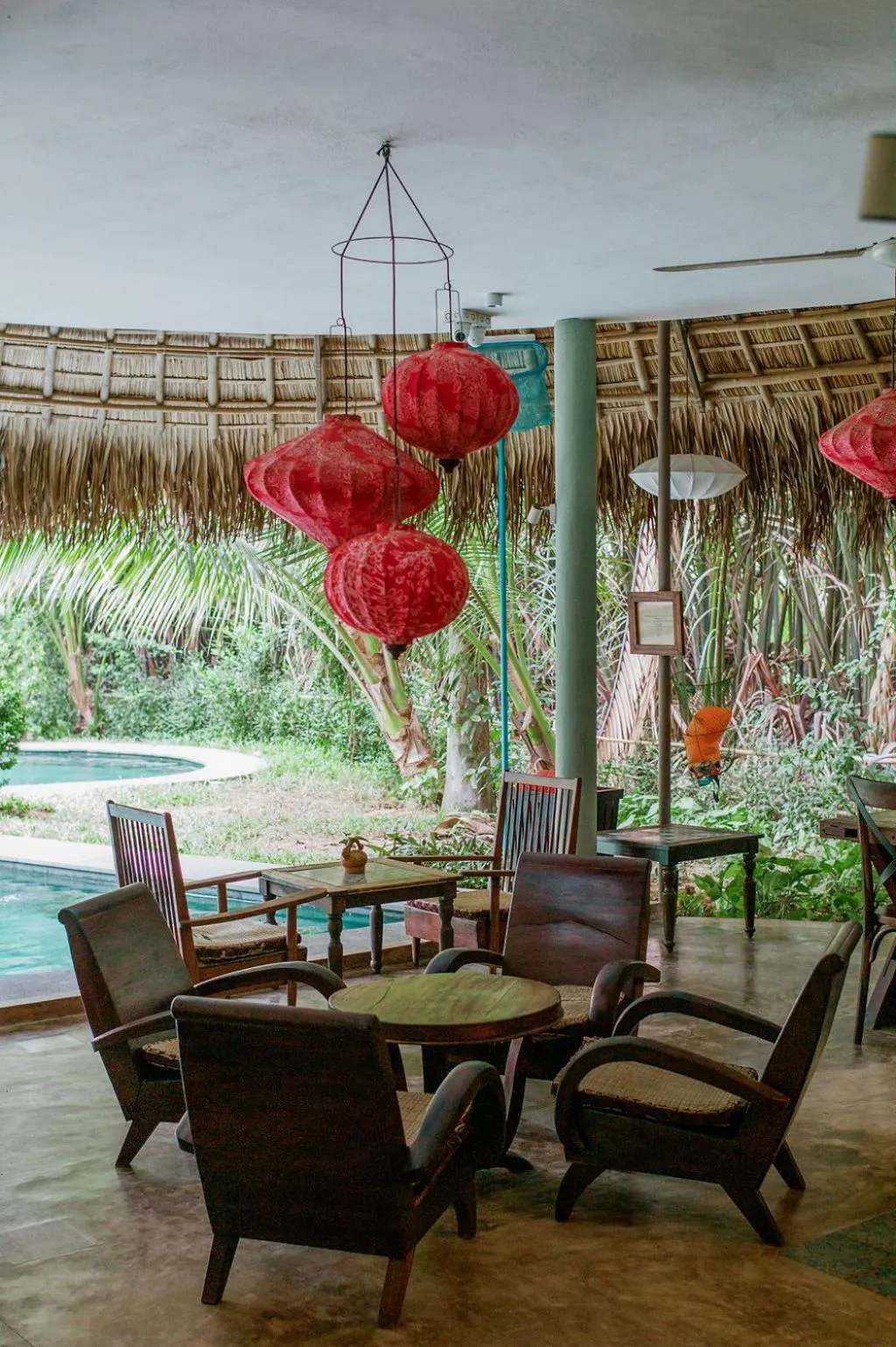 Seating area in An Villa boutique resort