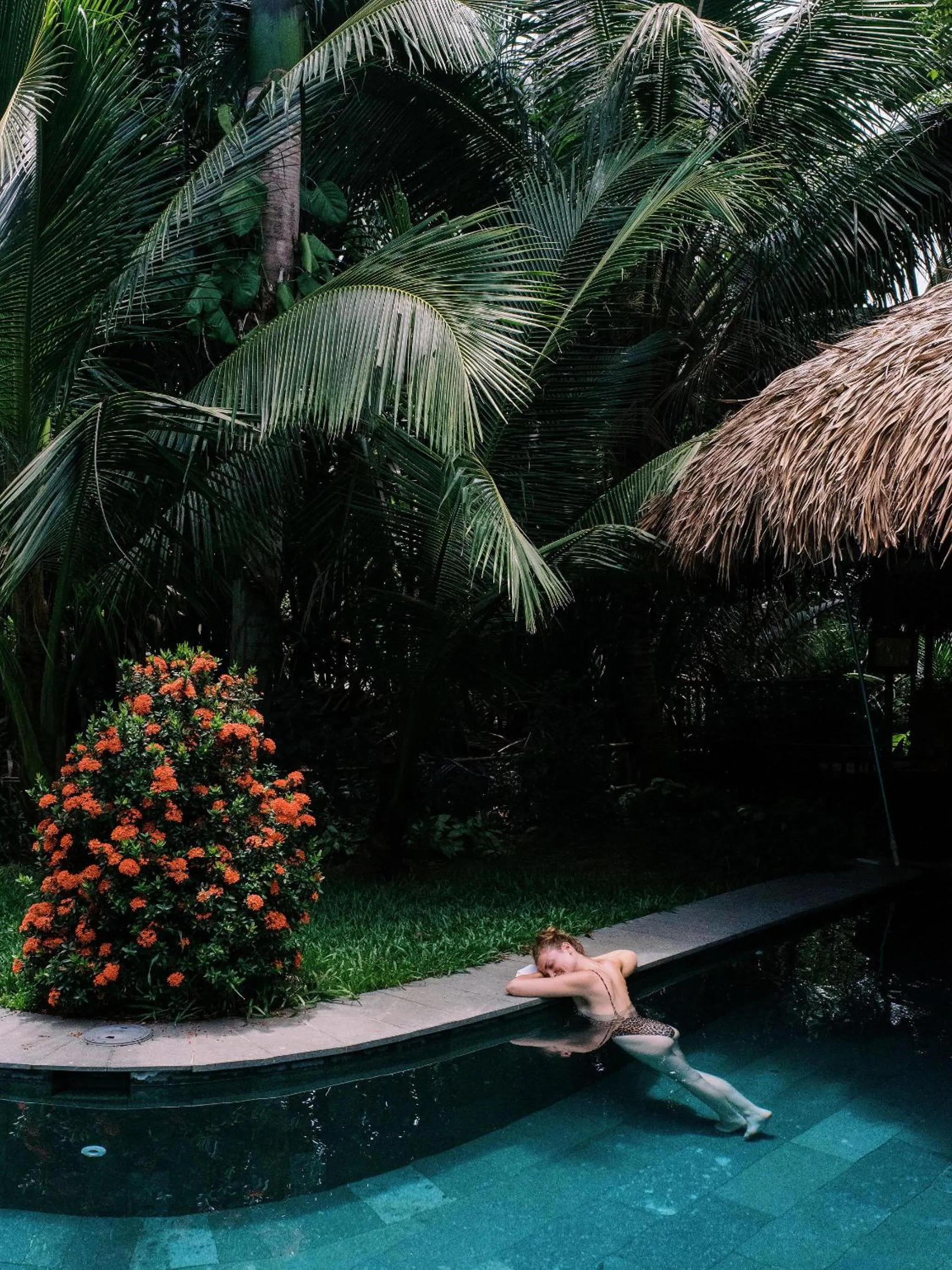Pool view in An Villa boutique resort