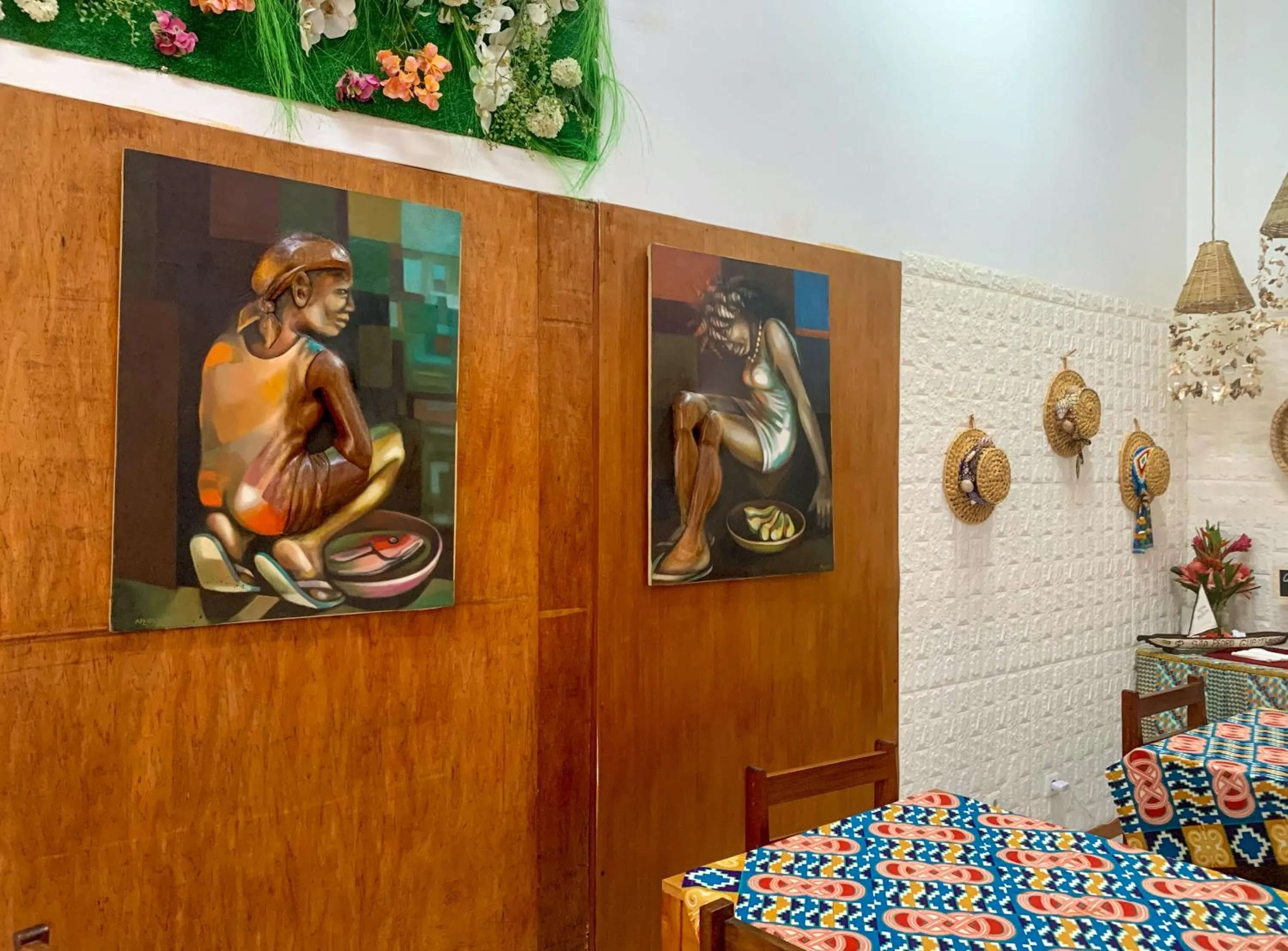 Decorative detail in São Pedro Guesthouse