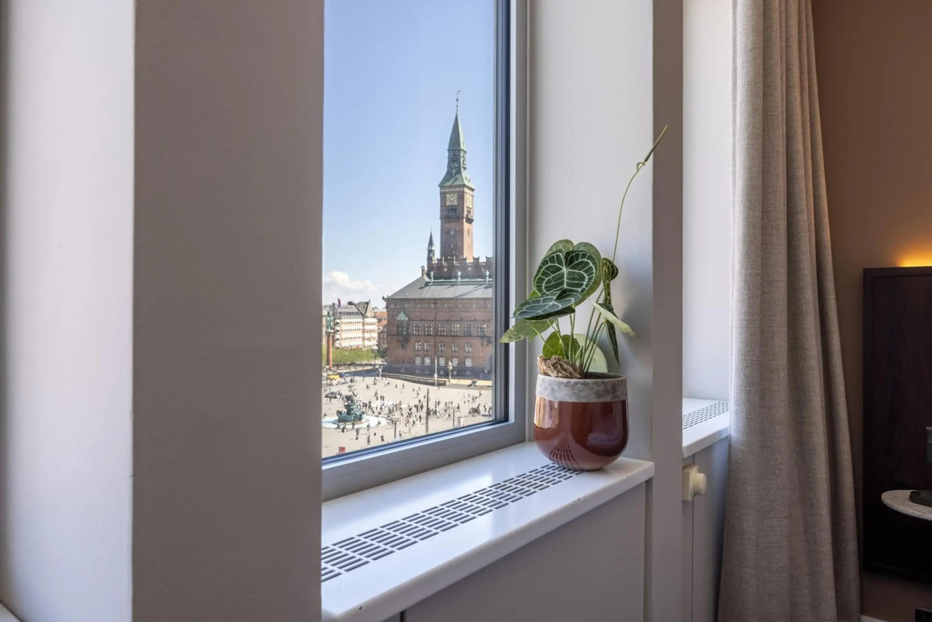 City view in The Square City view in The Square