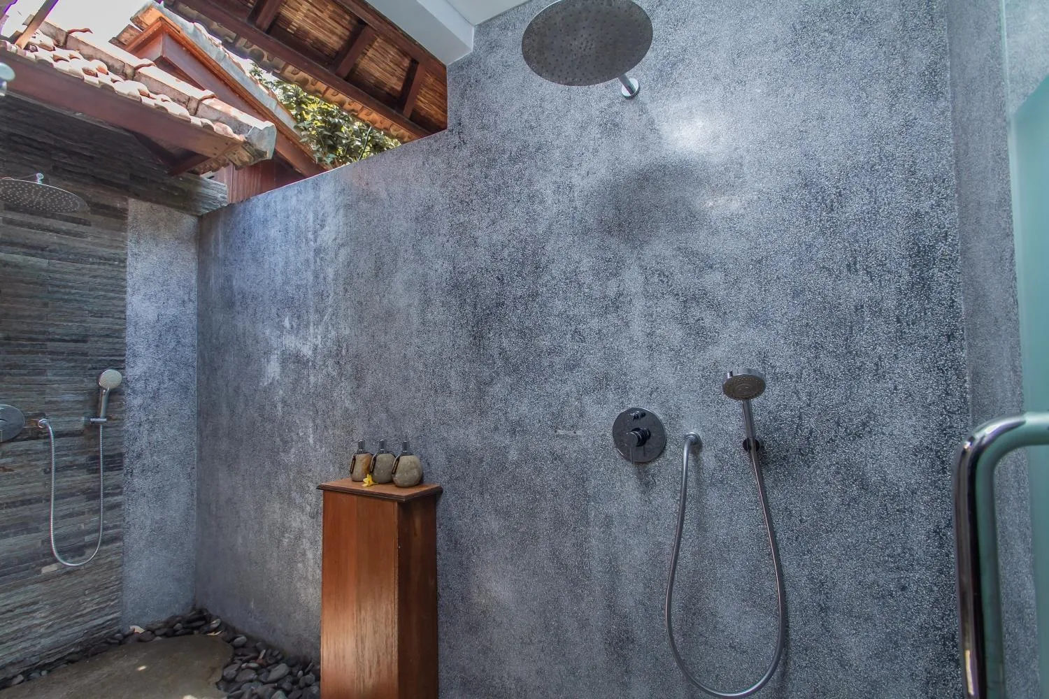 Shower in Villa Beji Mawang Ubud by GenuineHost