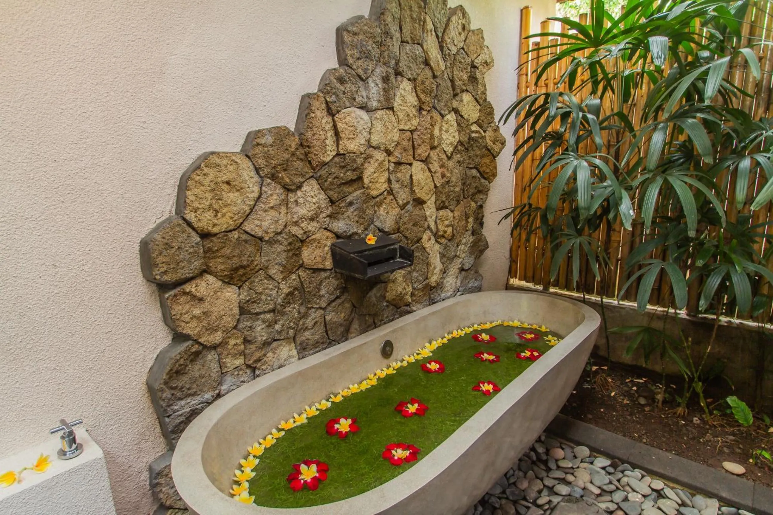 Bath in Villa Beji Mawang Ubud by GenuineHost