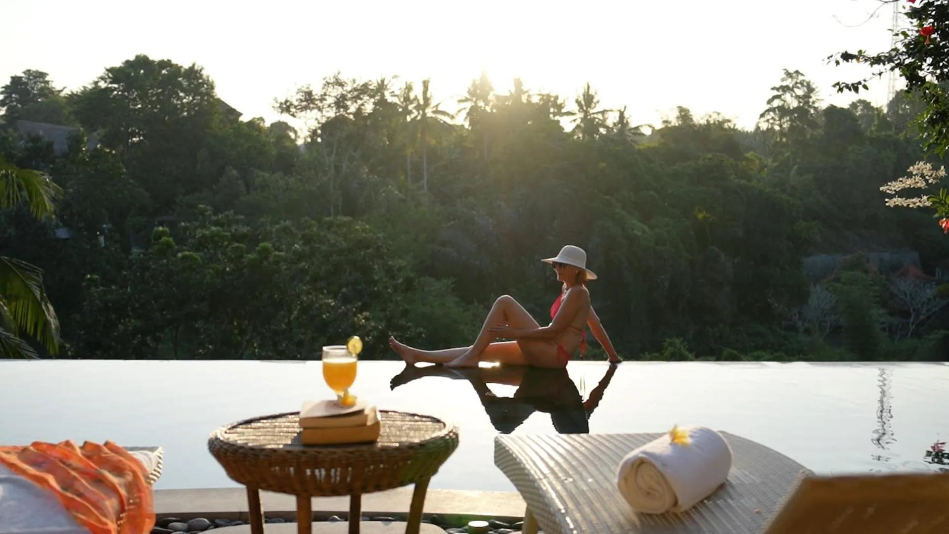 Swimming pool in Villa Beji Mawang Ubud by GenuineHost