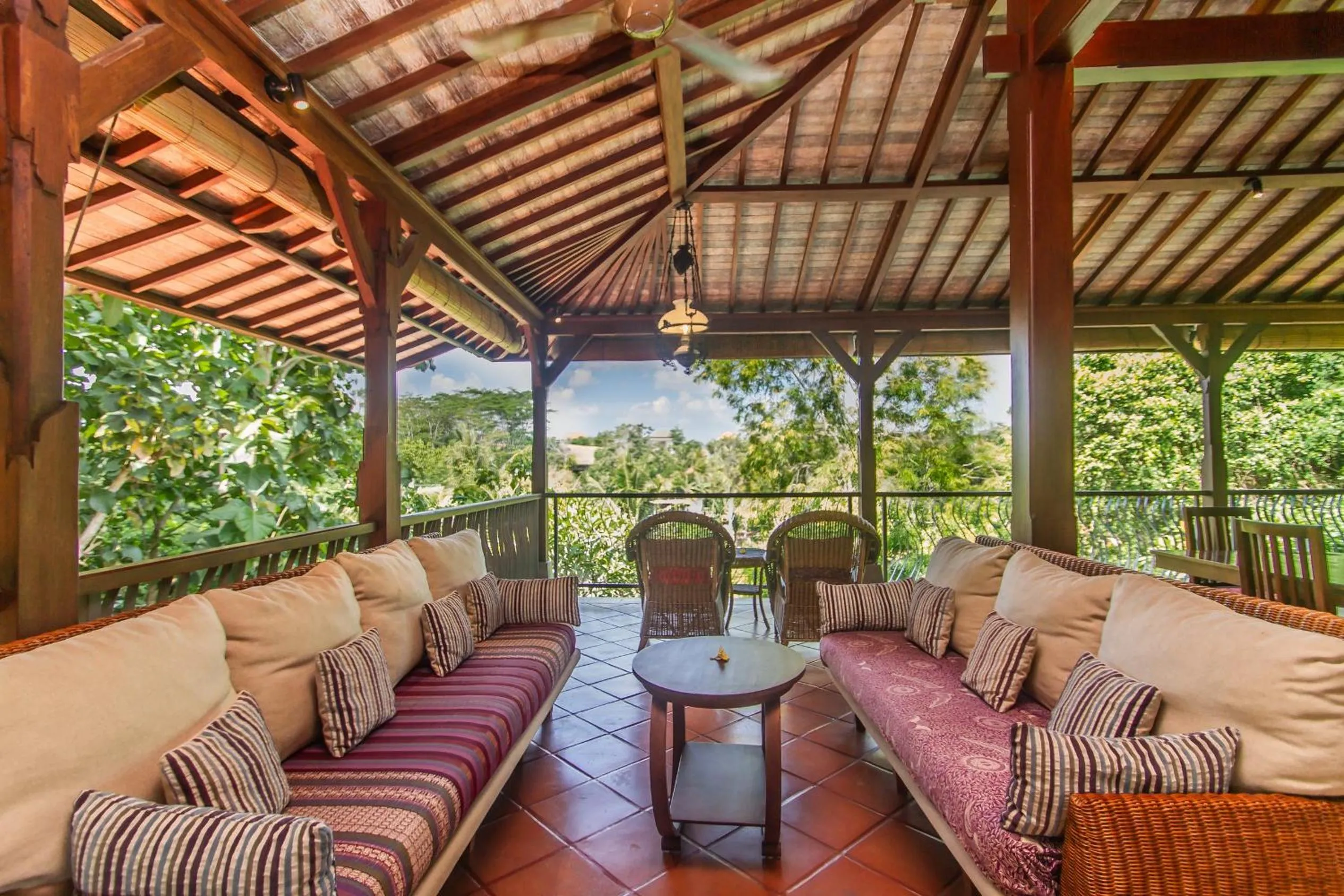 Living room in Villa Beji Mawang Ubud by GenuineHost