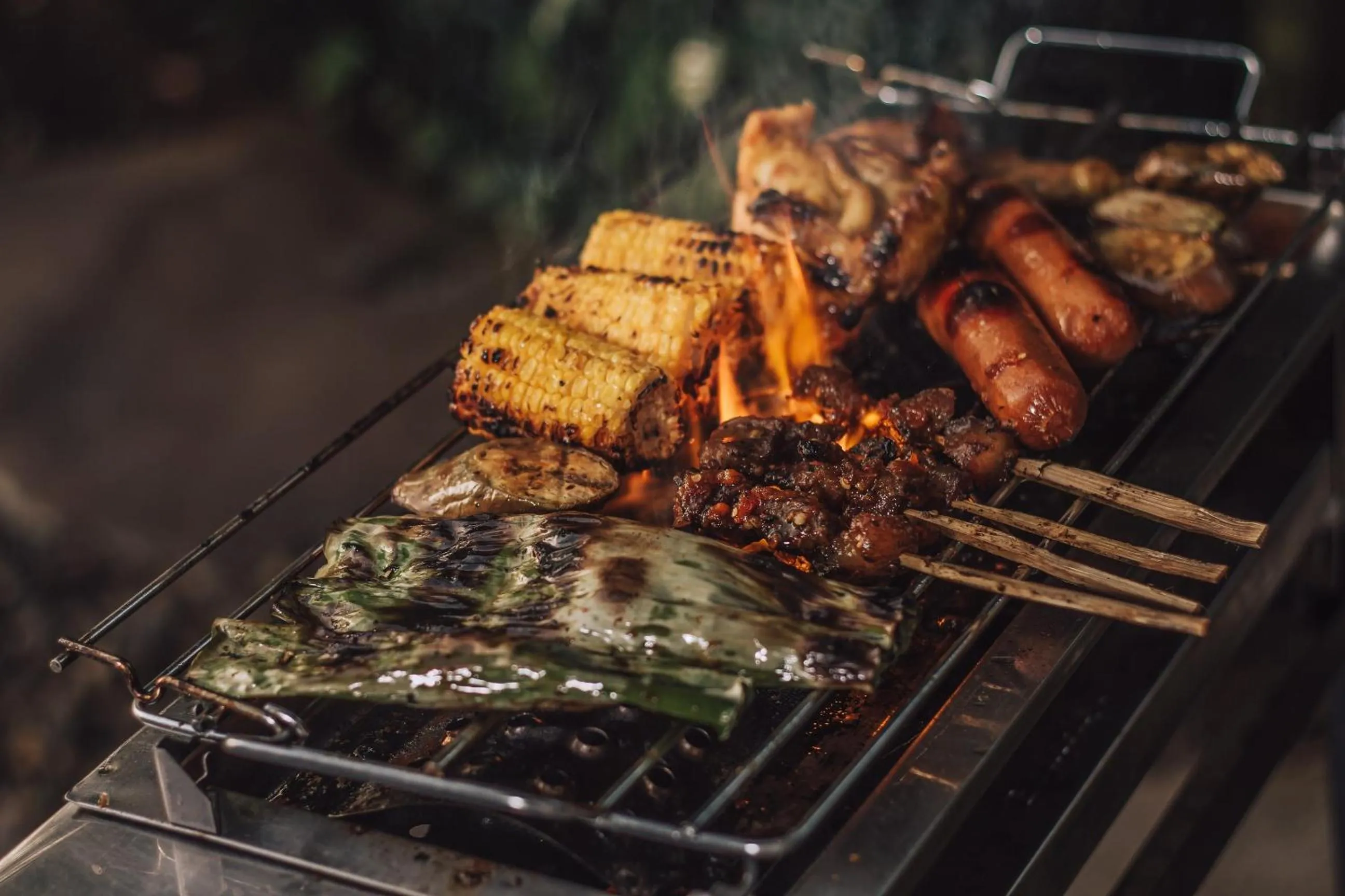 BBQ facilities in Villa Beji Mawang Ubud by GenuineHost