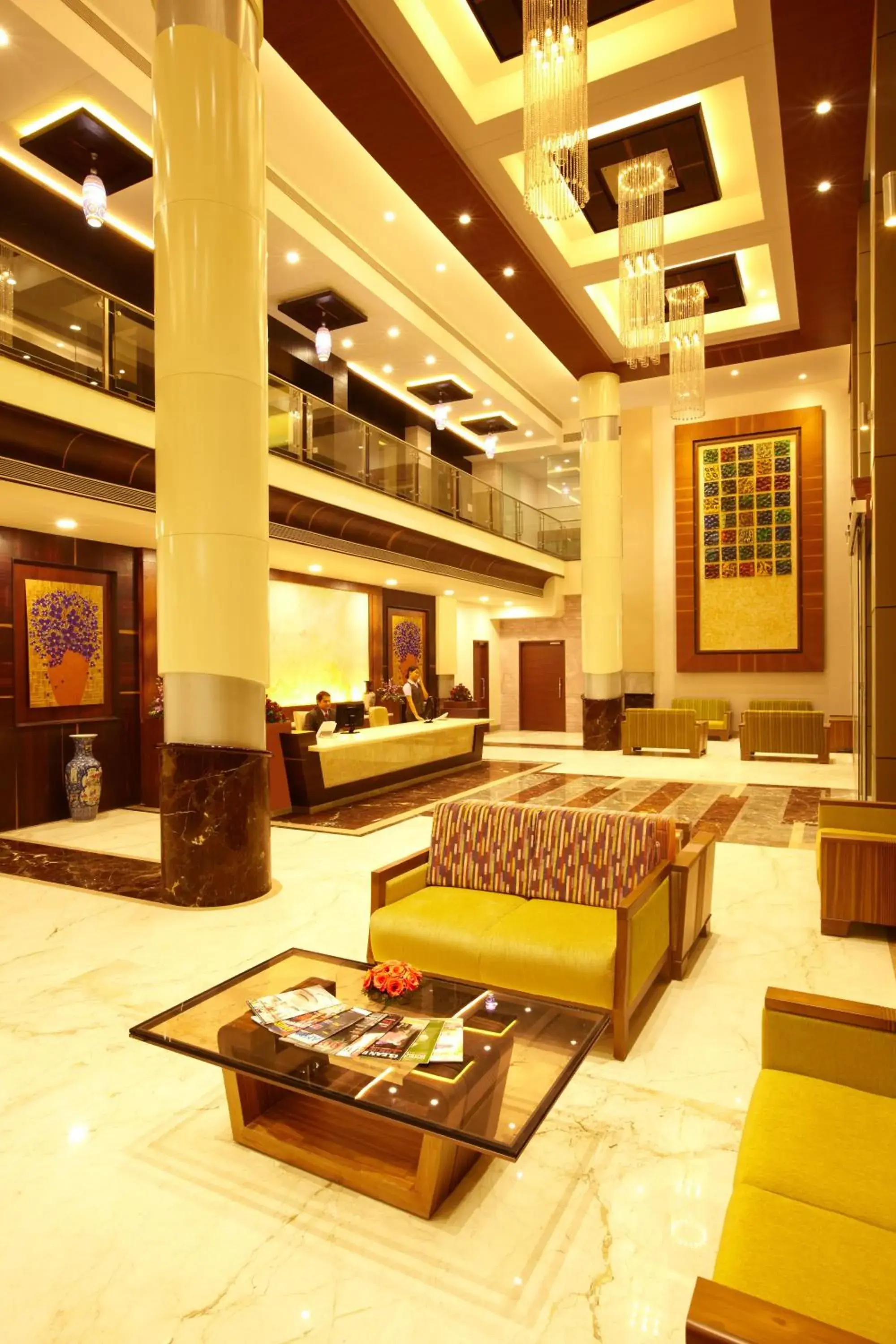 Lobby or reception in Club Emerald Lobby or reception in Club Emerald