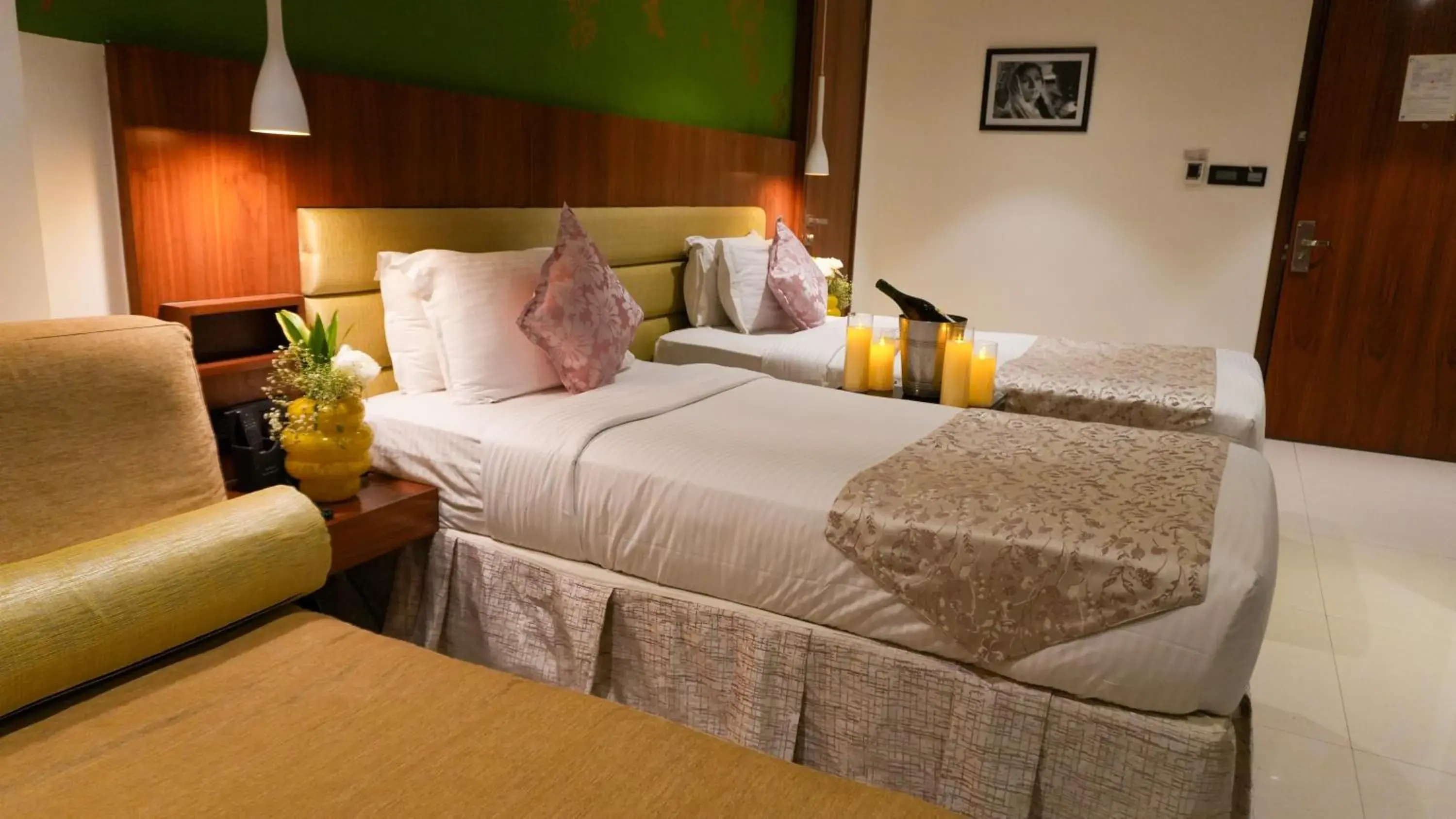 Bed in Club Emerald Bed in Club Emerald