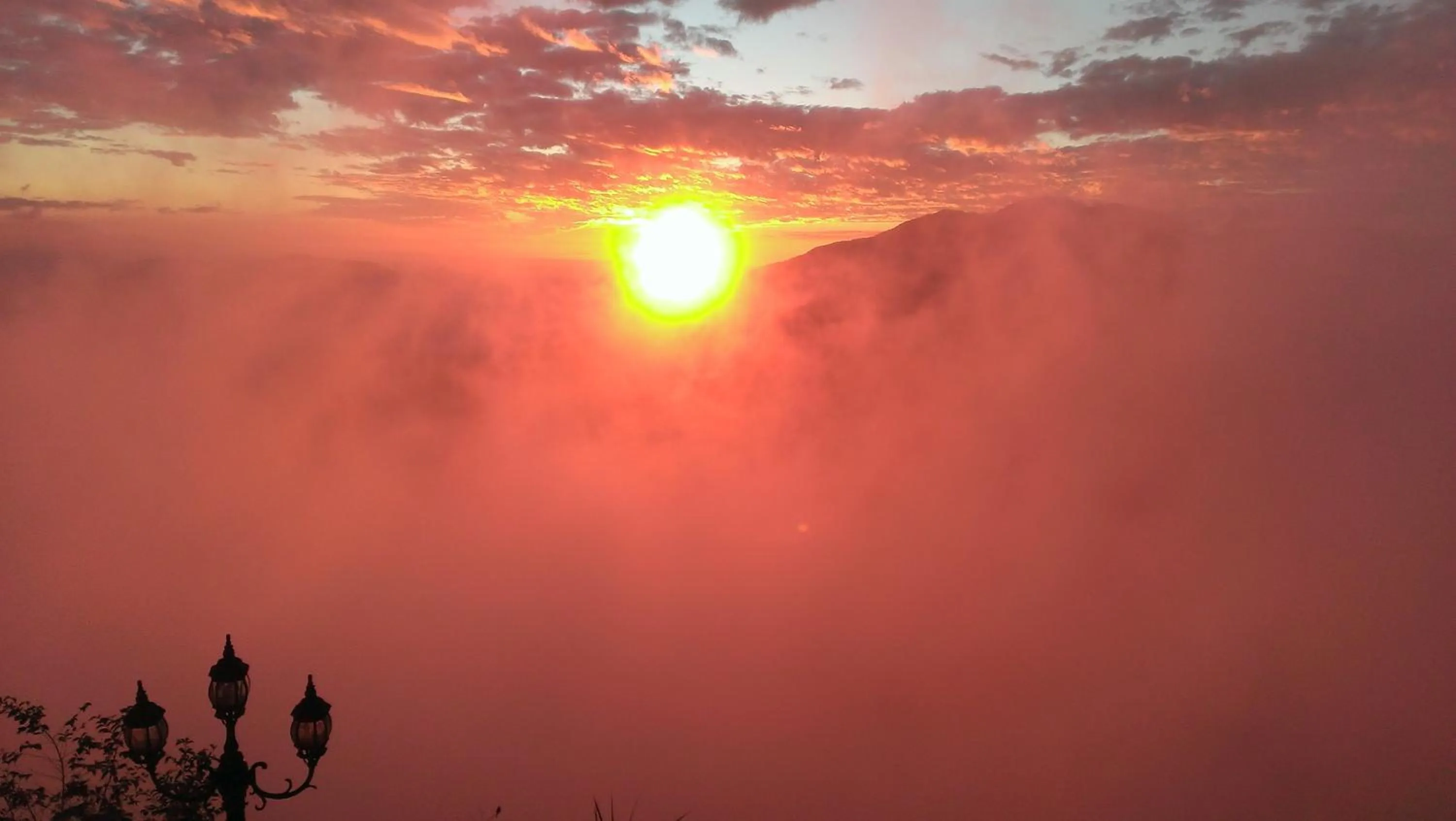 Sunset in Bokelai B&B