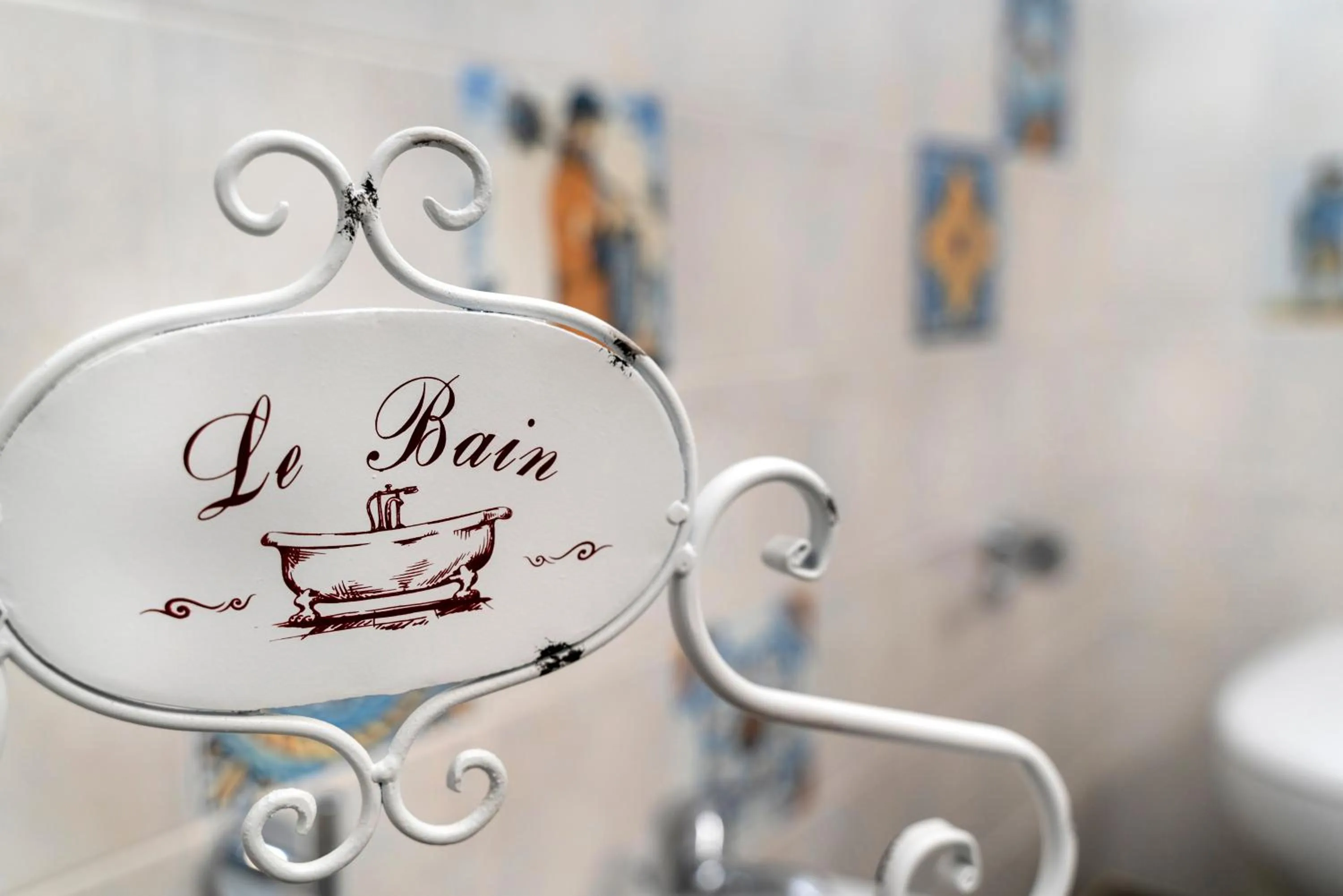 Decorative detail in Il Quartino Di Palazzo Maggiore